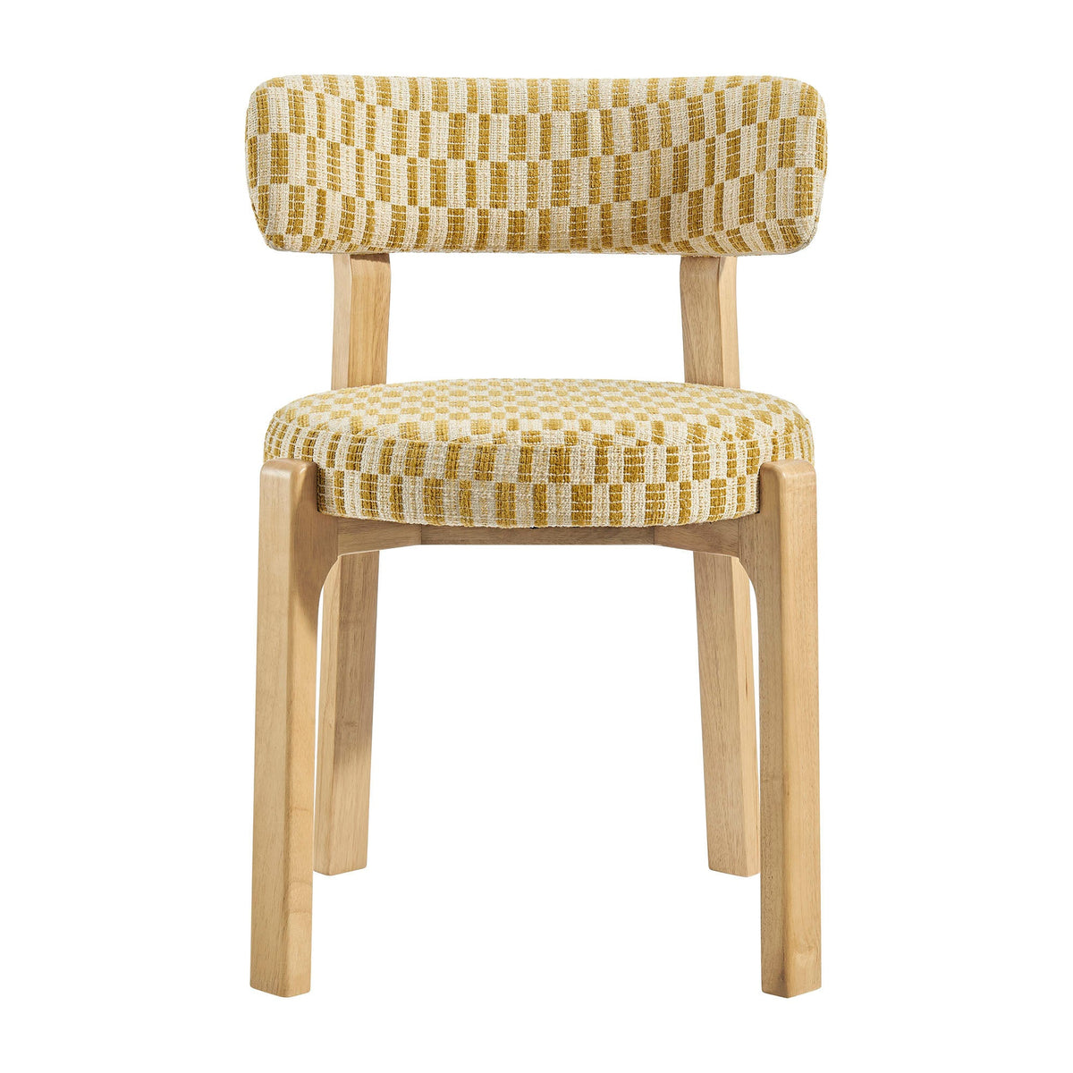Marsha Sunrise Retro Upholstered Fabric Dining Chairs (Set of 2) - Ornate Home