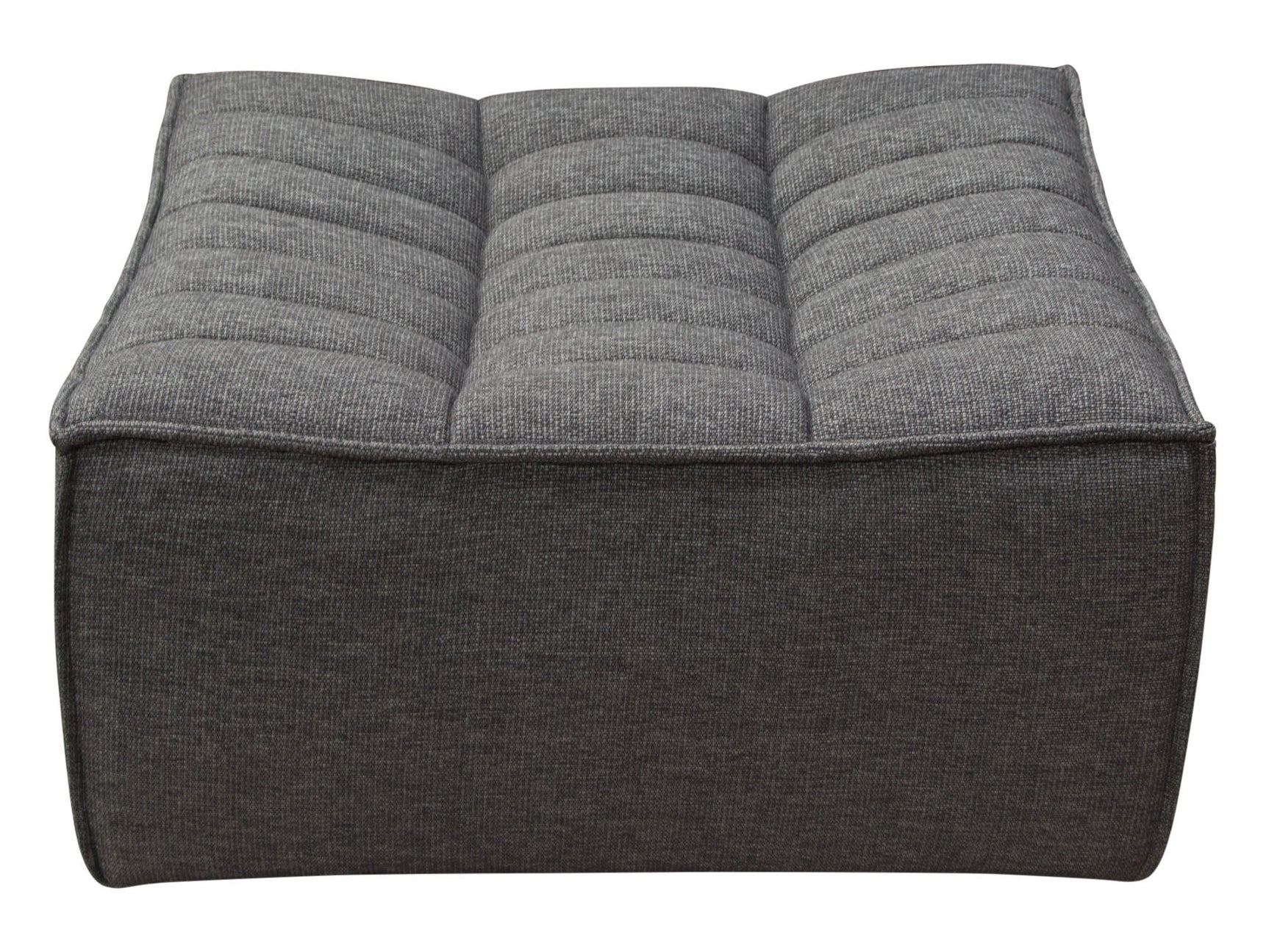 Marshall Grey Ottoman - Ornate Home