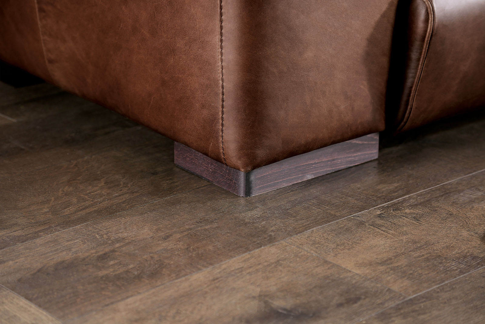 Marsicano Cognac Real Italian Leather Sofa & Loveseat - Ornate Home