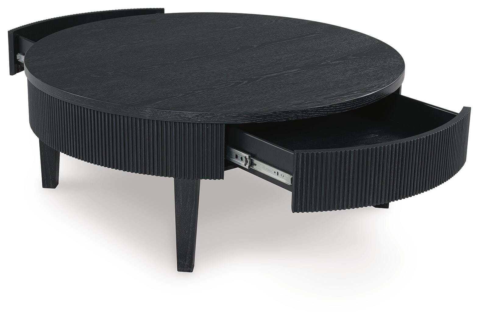 Marstream Black Coffee Table and End Table - Ornate Home