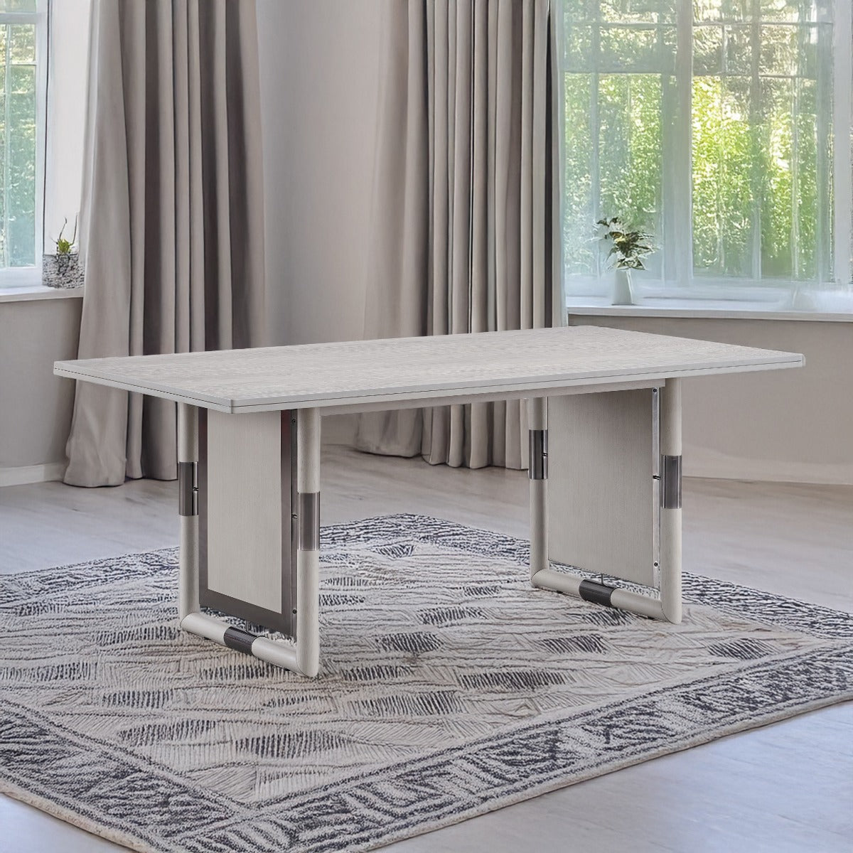 Marta Natural Dining Table - Ornate Home