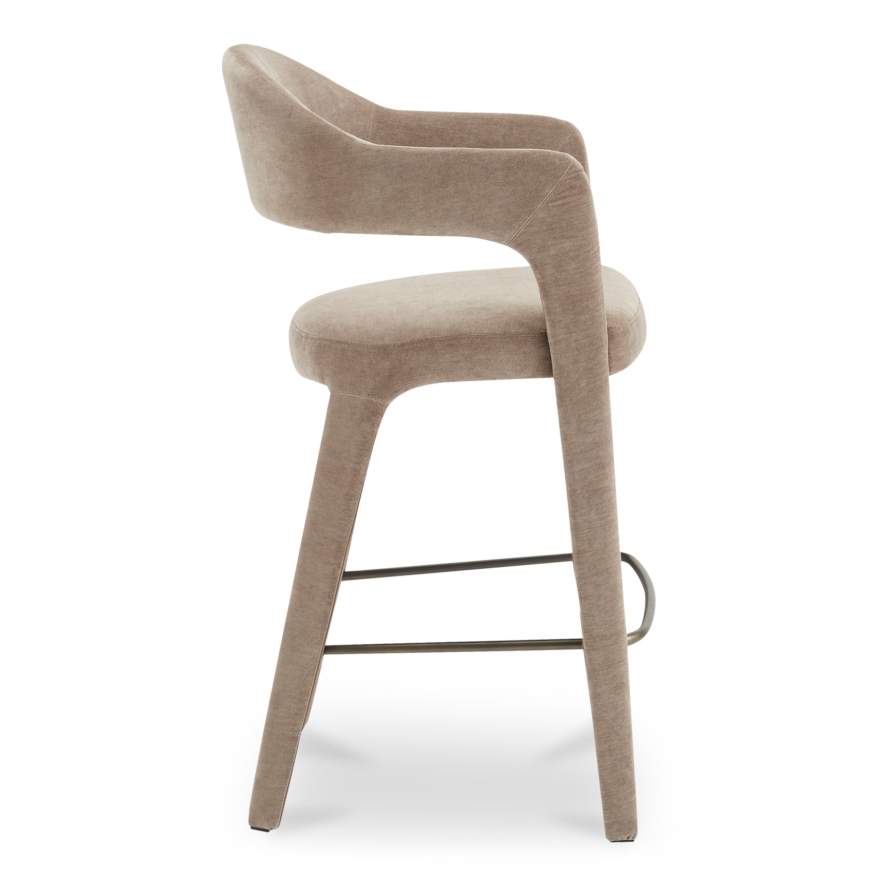 Martens Camel Bar Stool - Ornate Home