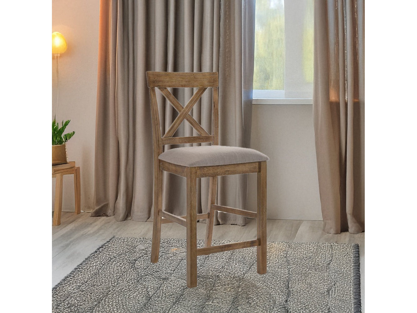 Martha Ii Counter Height Chair (Set-2) - Ornate Home