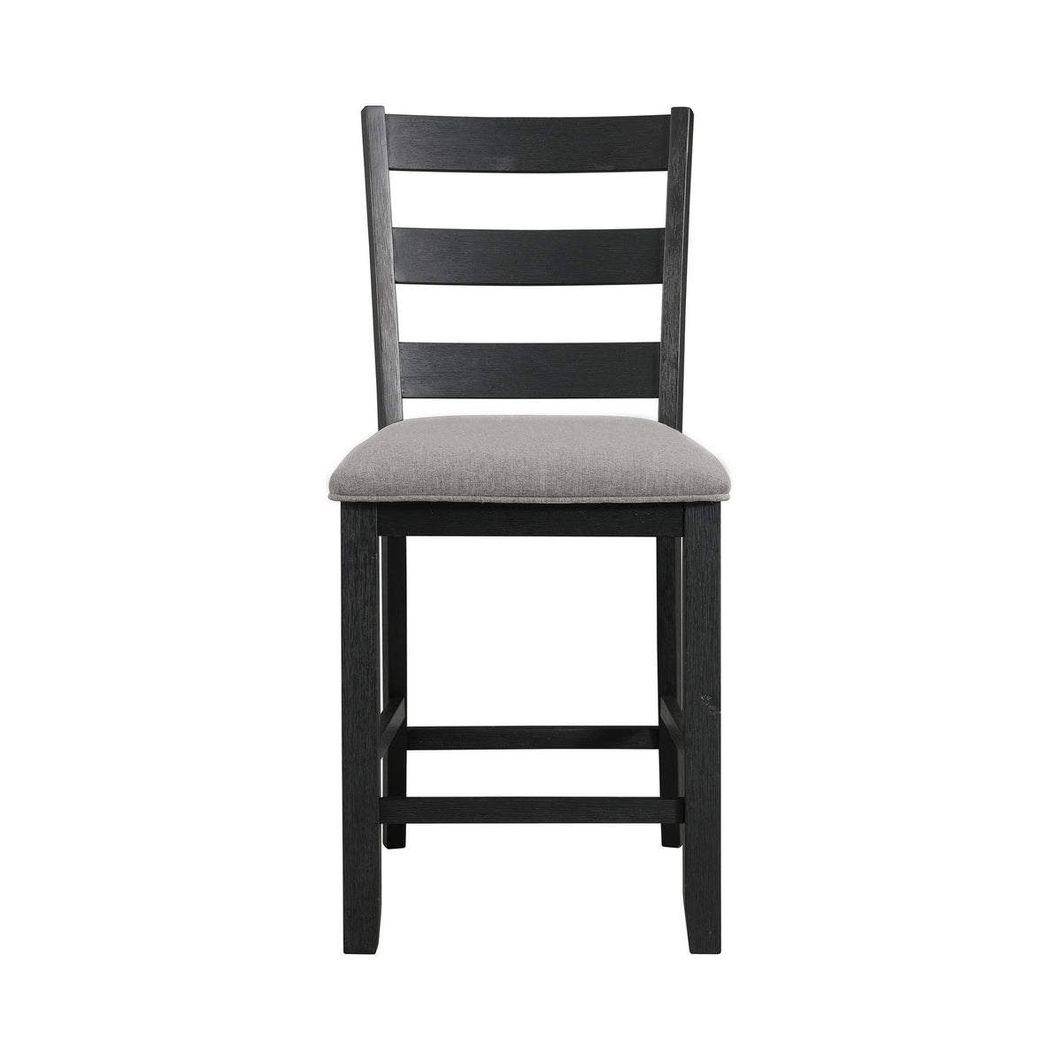 Martin Black/Grey Counter Side Chair (Set of 2) - Ornate Home