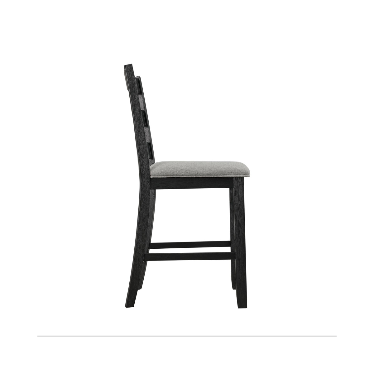 Martin Black/Grey Counter Side Chair (Set of 2) - Ornate Home