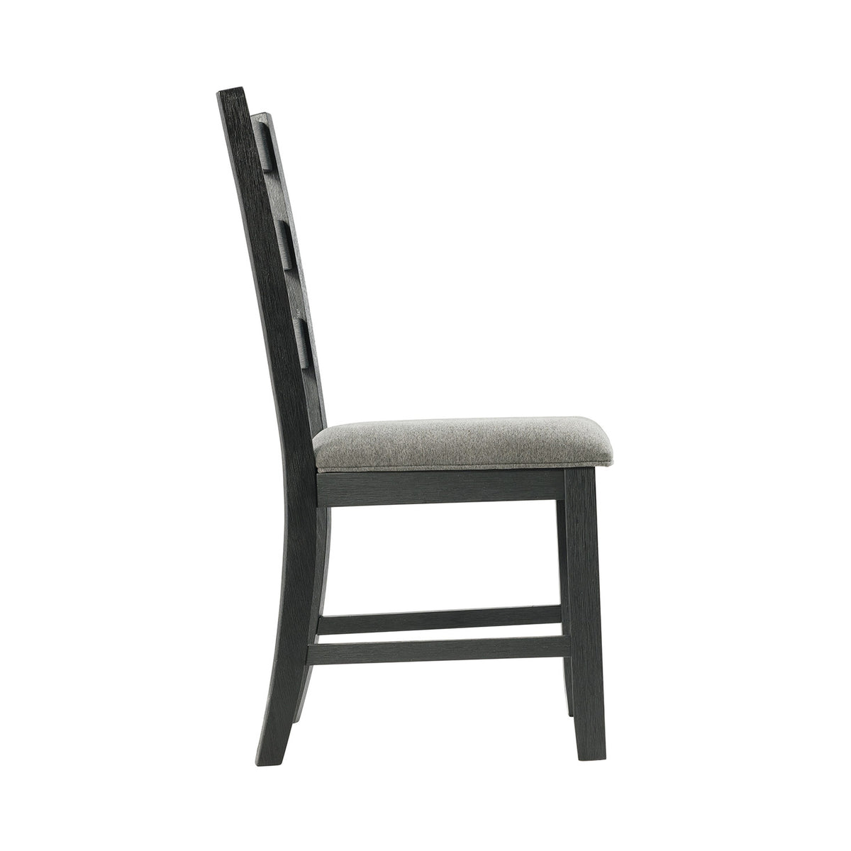 Martin Black/Grey Dining Side Chair (Set of 2) - Ornate Home