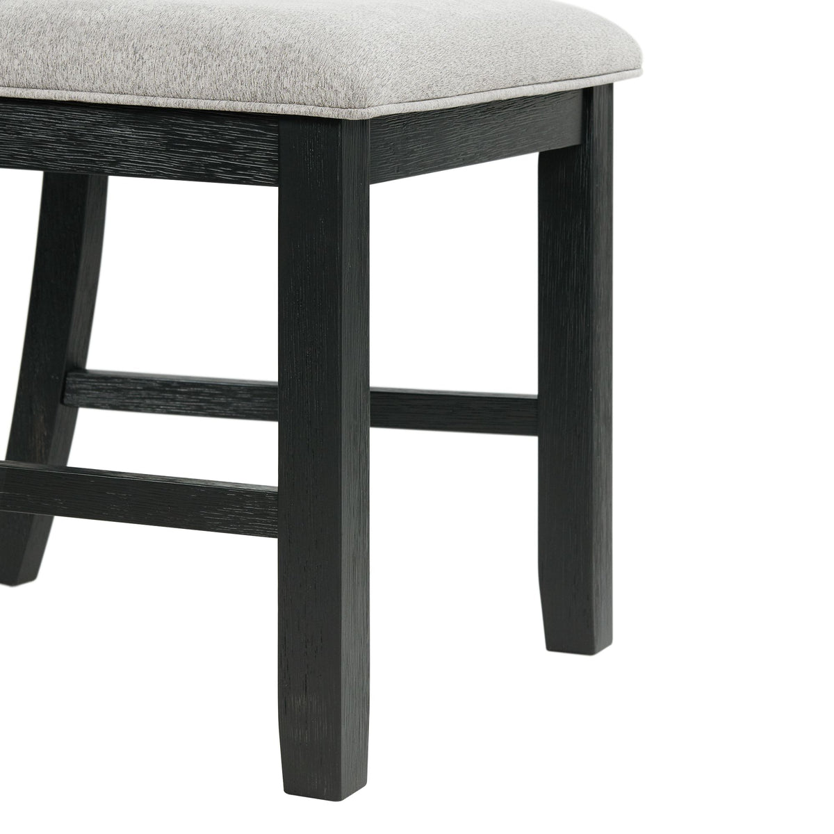 Martin Black/Grey Dining Side Chair (Set of 2) - Ornate Home