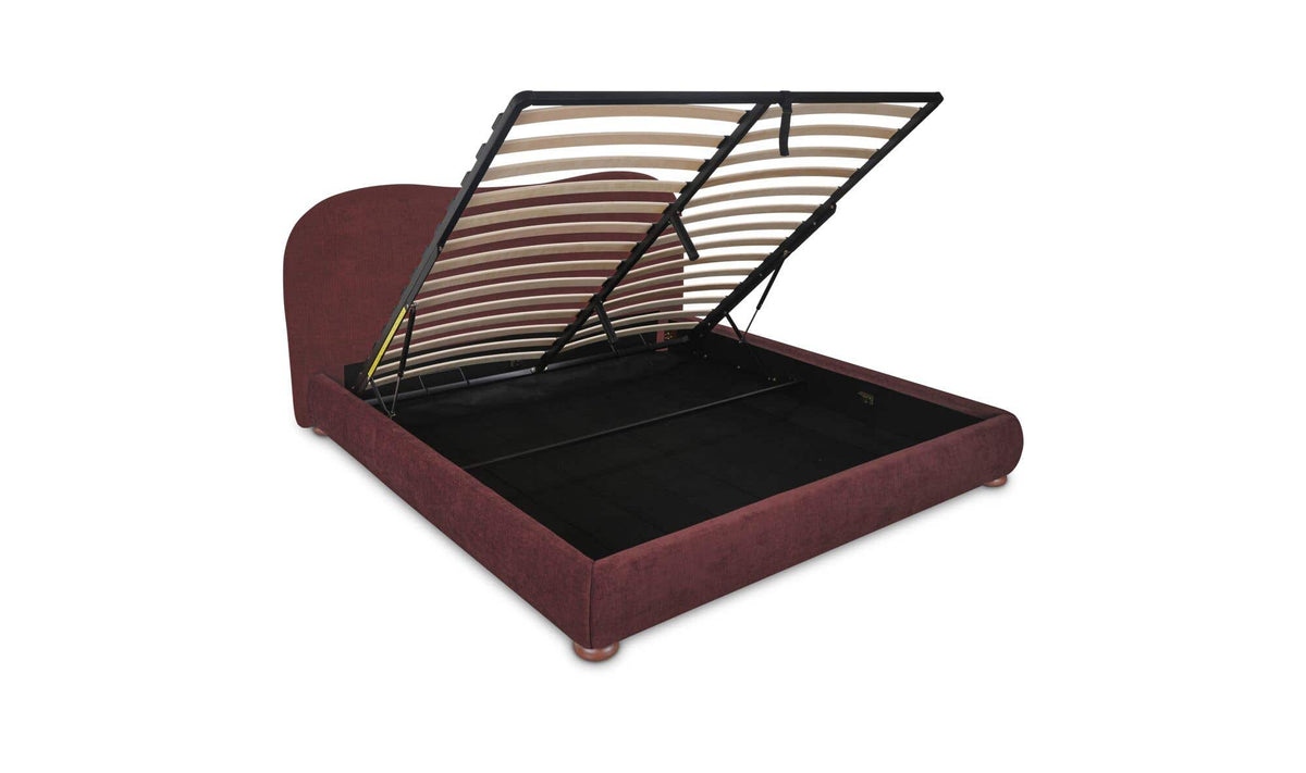 Martine Berry Queen Storage Bed - Ornate Home