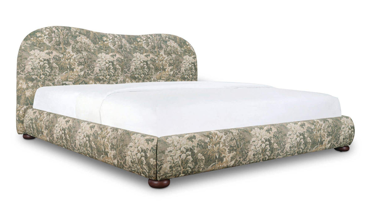 Martine Heritage Green King Storage Bed - Ornate Home