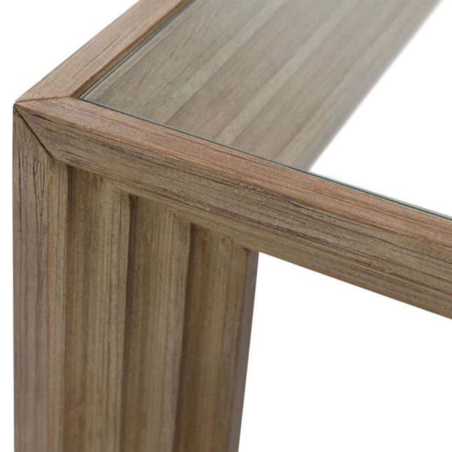 Marva Light Warm Wash Console Table - Ornate Home