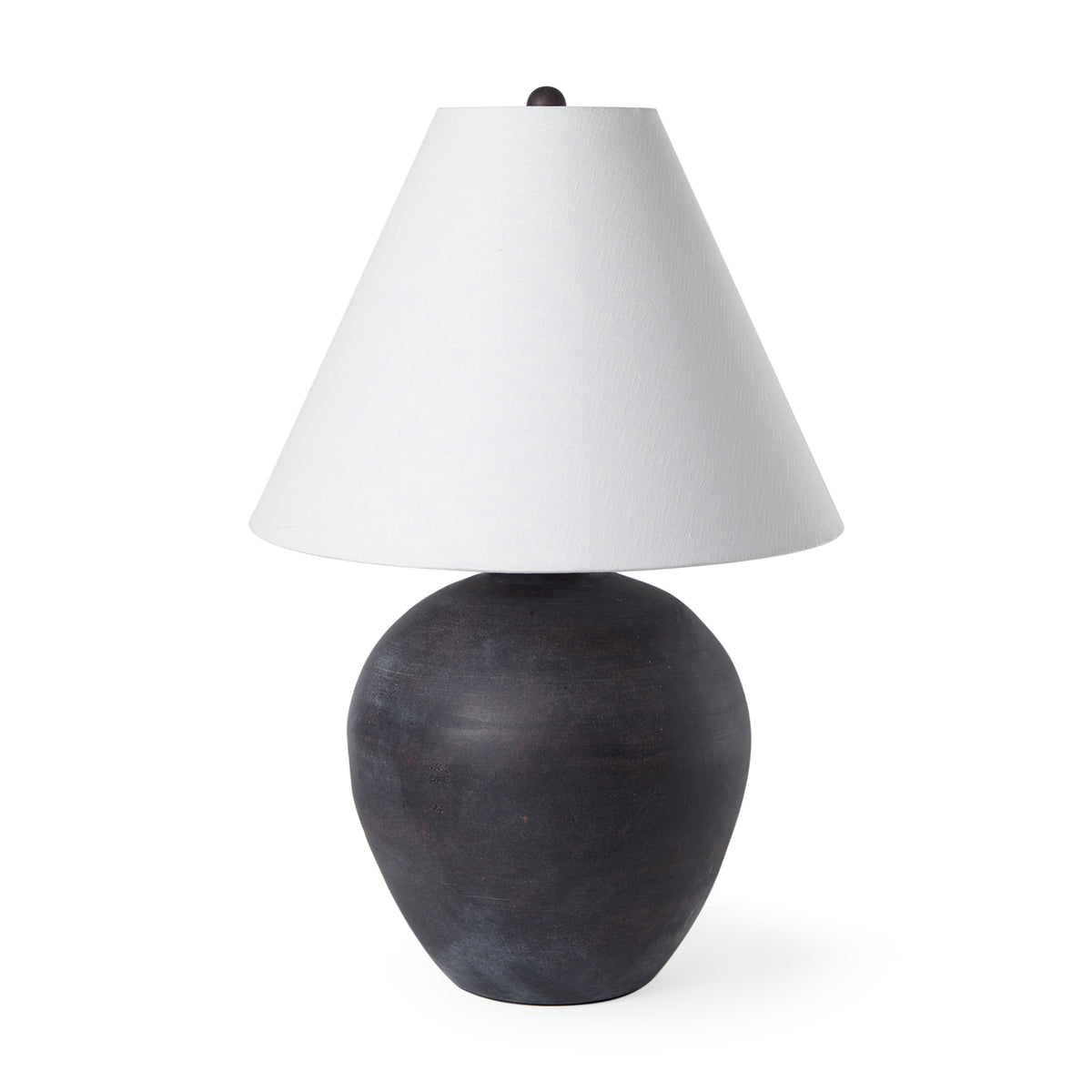 Marvin Black Ceramic Table Lamp - Ornate Home