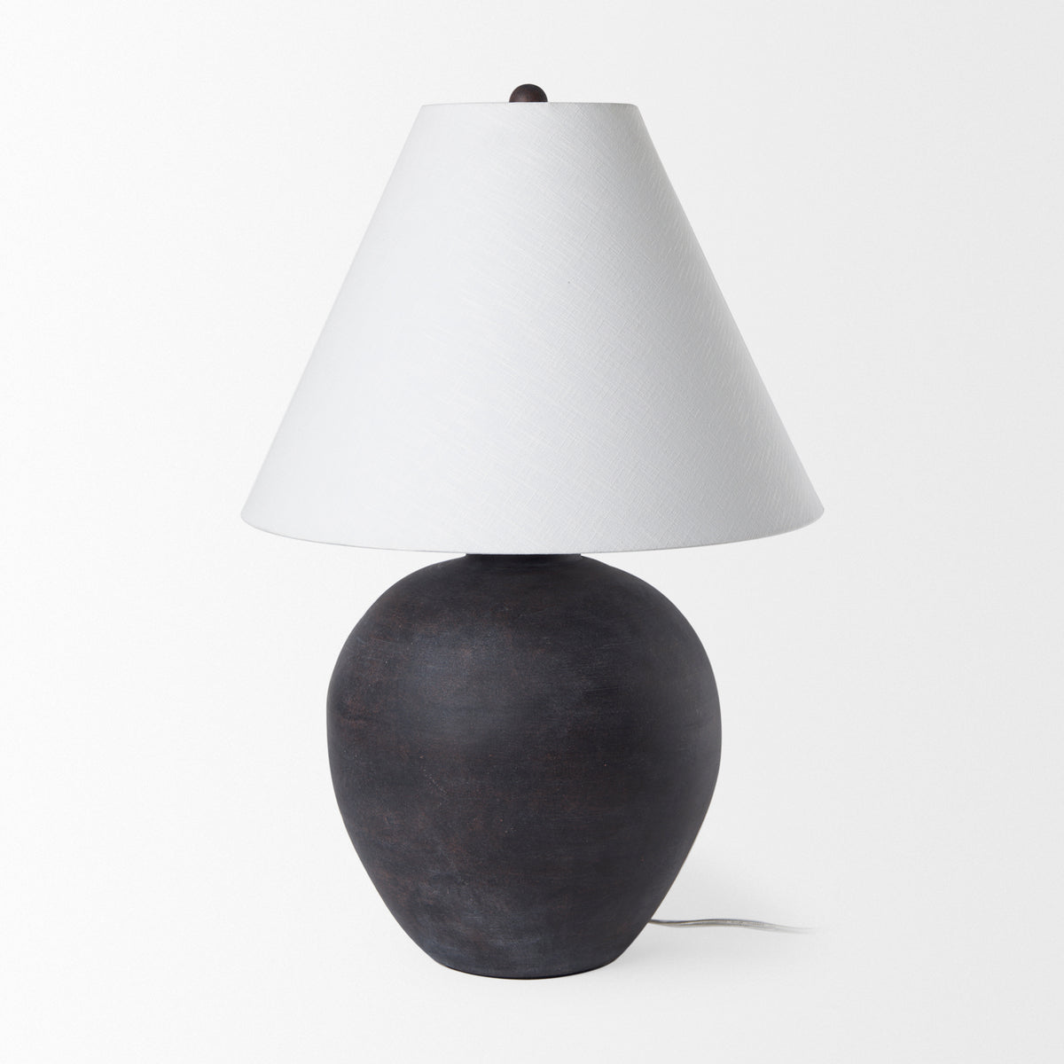 Marvin Black Ceramic Table Lamp - Ornate Home