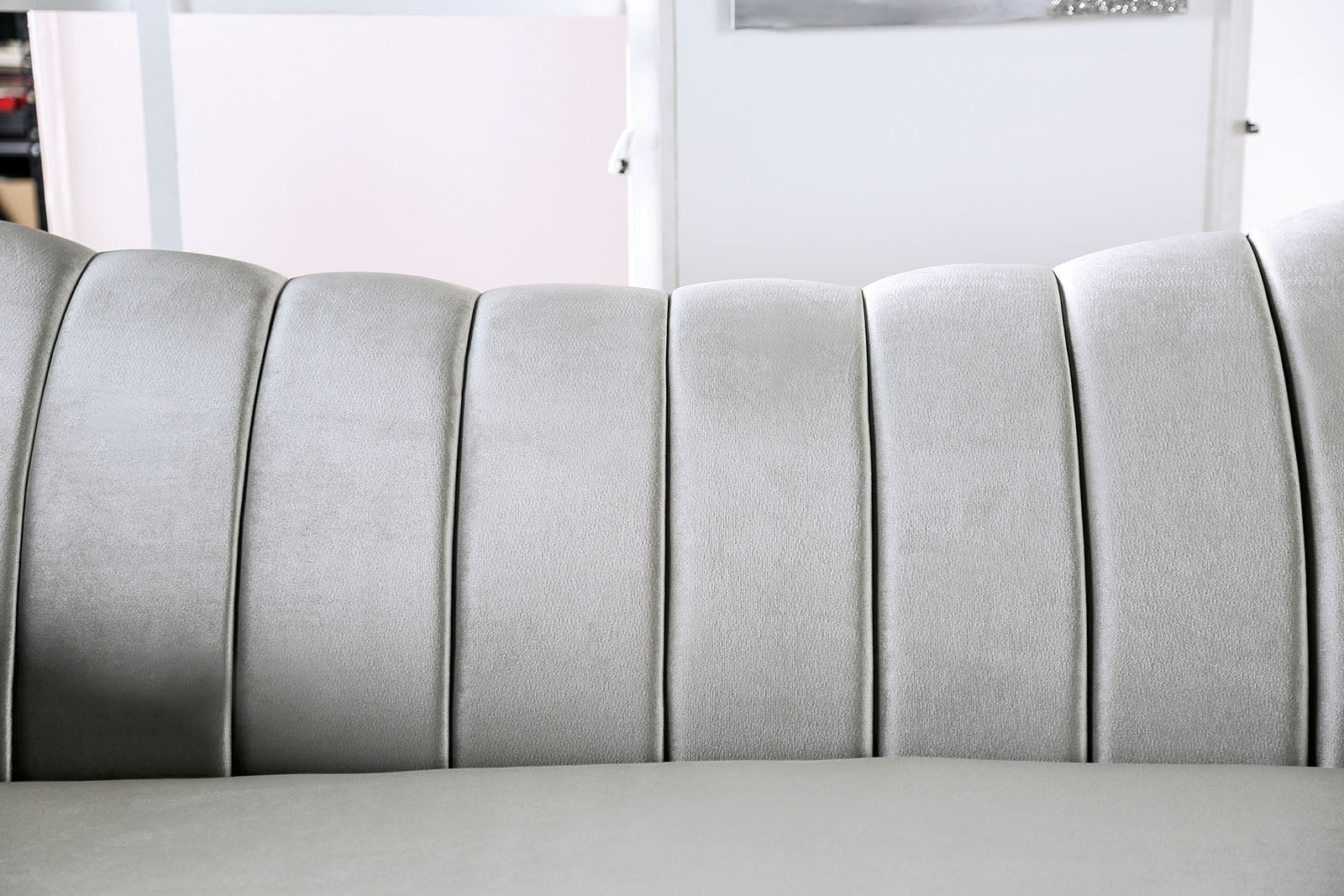 Marvin Pewter Sofa - Ornate Home