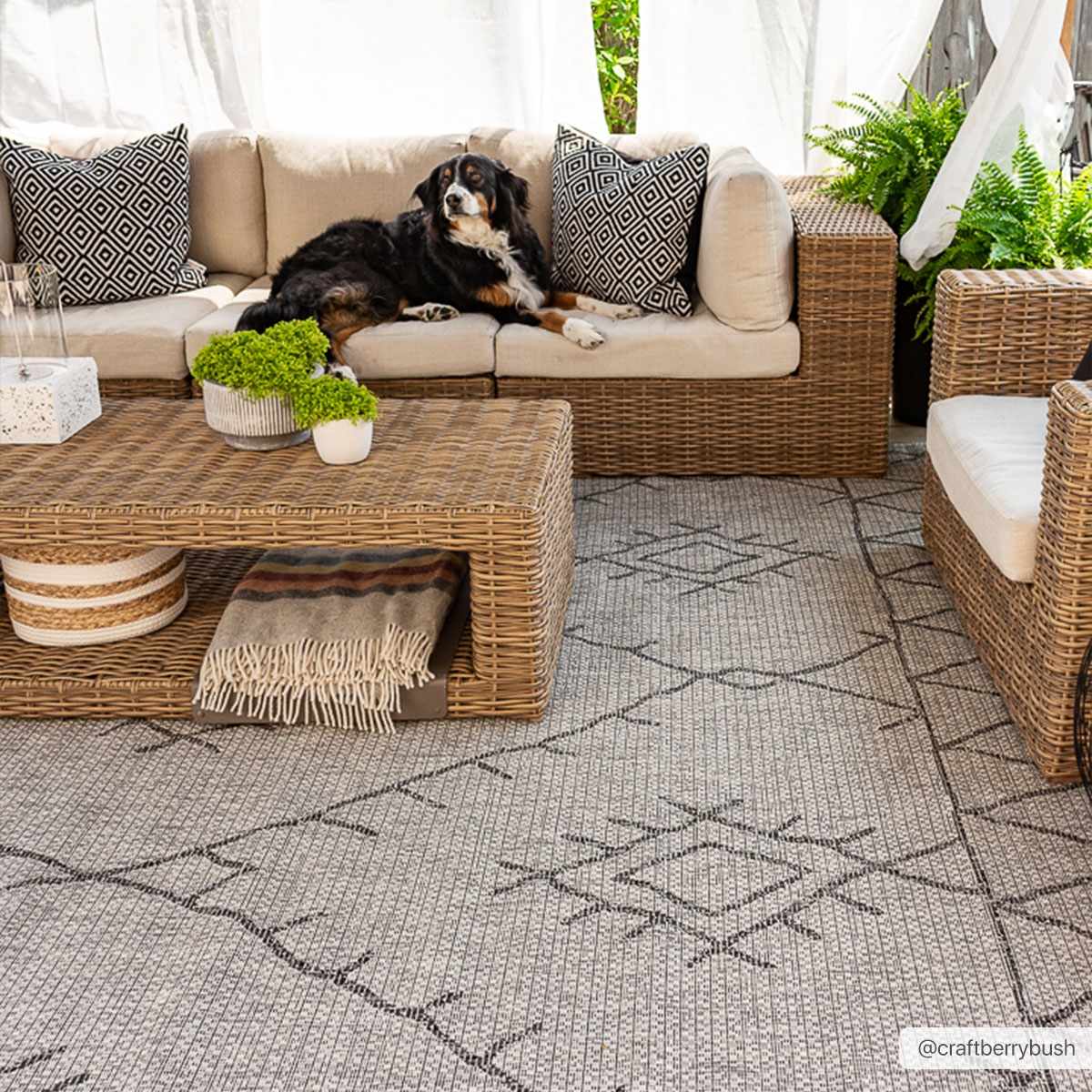 Marwood Nordic Performance Outdoor Rug - Ornate Home