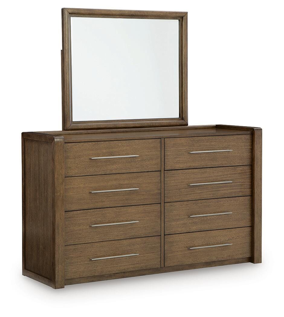 Marxmore Brown Dresser and Mirror - Ornate Home