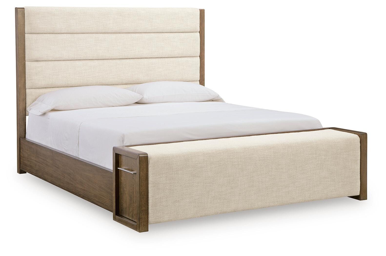 Marxmore Brown Queen Upholstered Storage Bed - Ornate Home