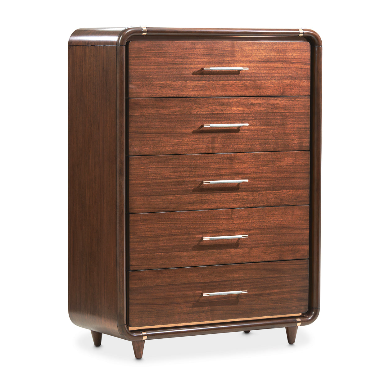 Mason Park Umber 5-Drawer Gentlemen's Chest - Ornate Home