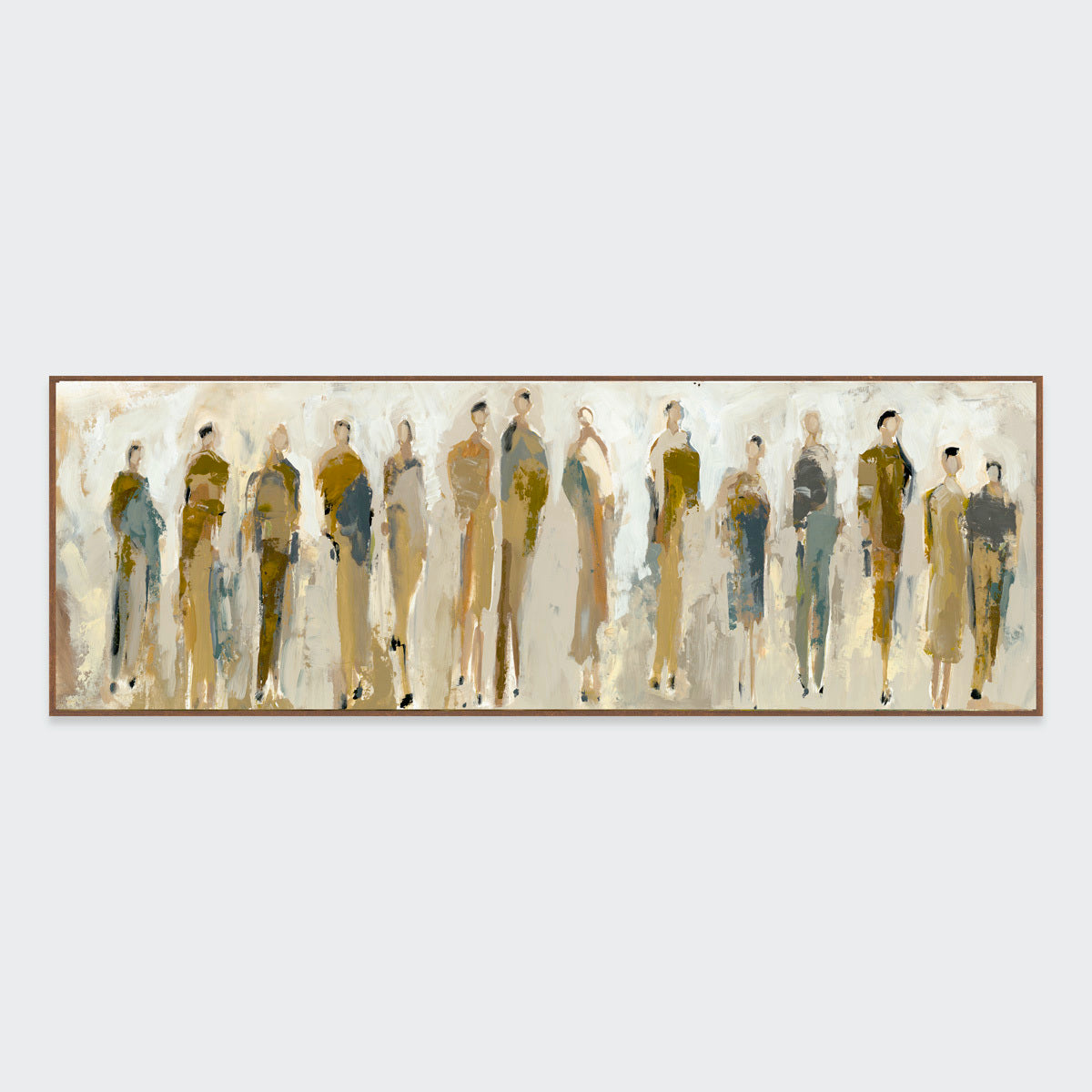 Mass Beige Painting Art 72x24 by Buddy Whitlock - Ornate Home