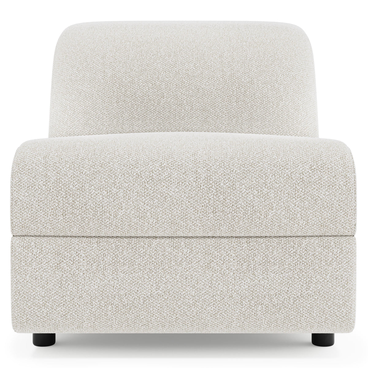 Massimo Beige Armless Chair - Ornate Home