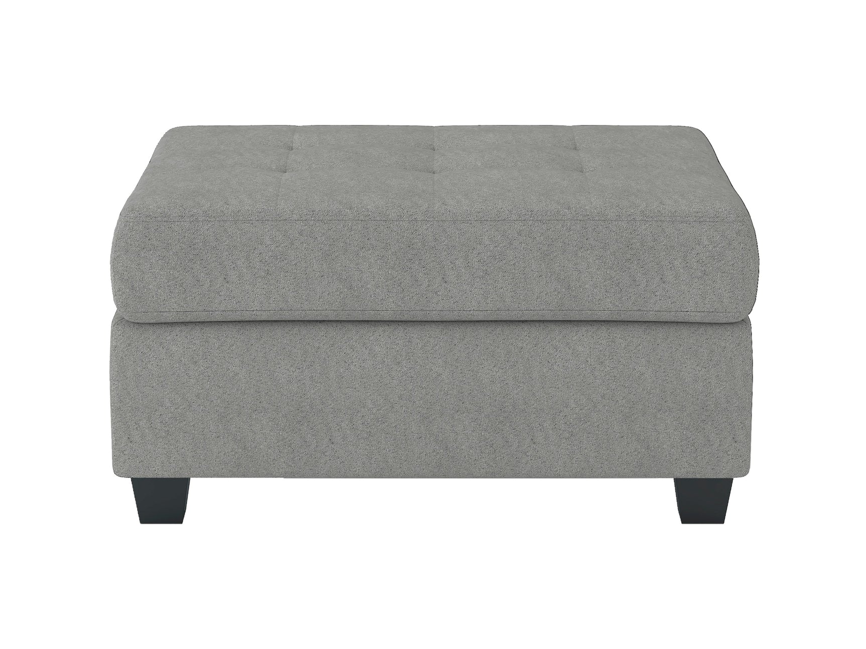 Maston Light Gray Ottoman - Ornate Home