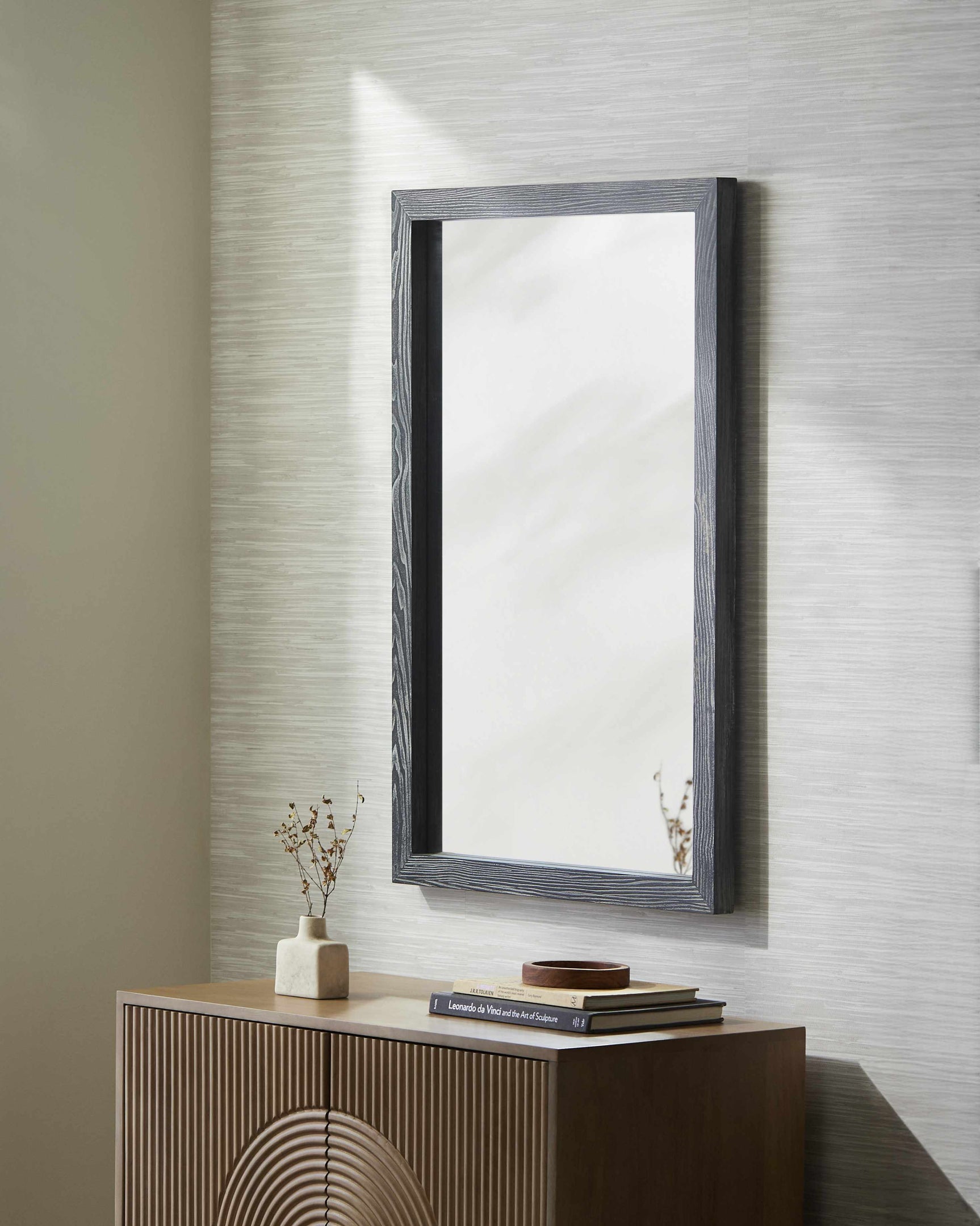 Matagalpa Black Accent Mirror - Ornate Home