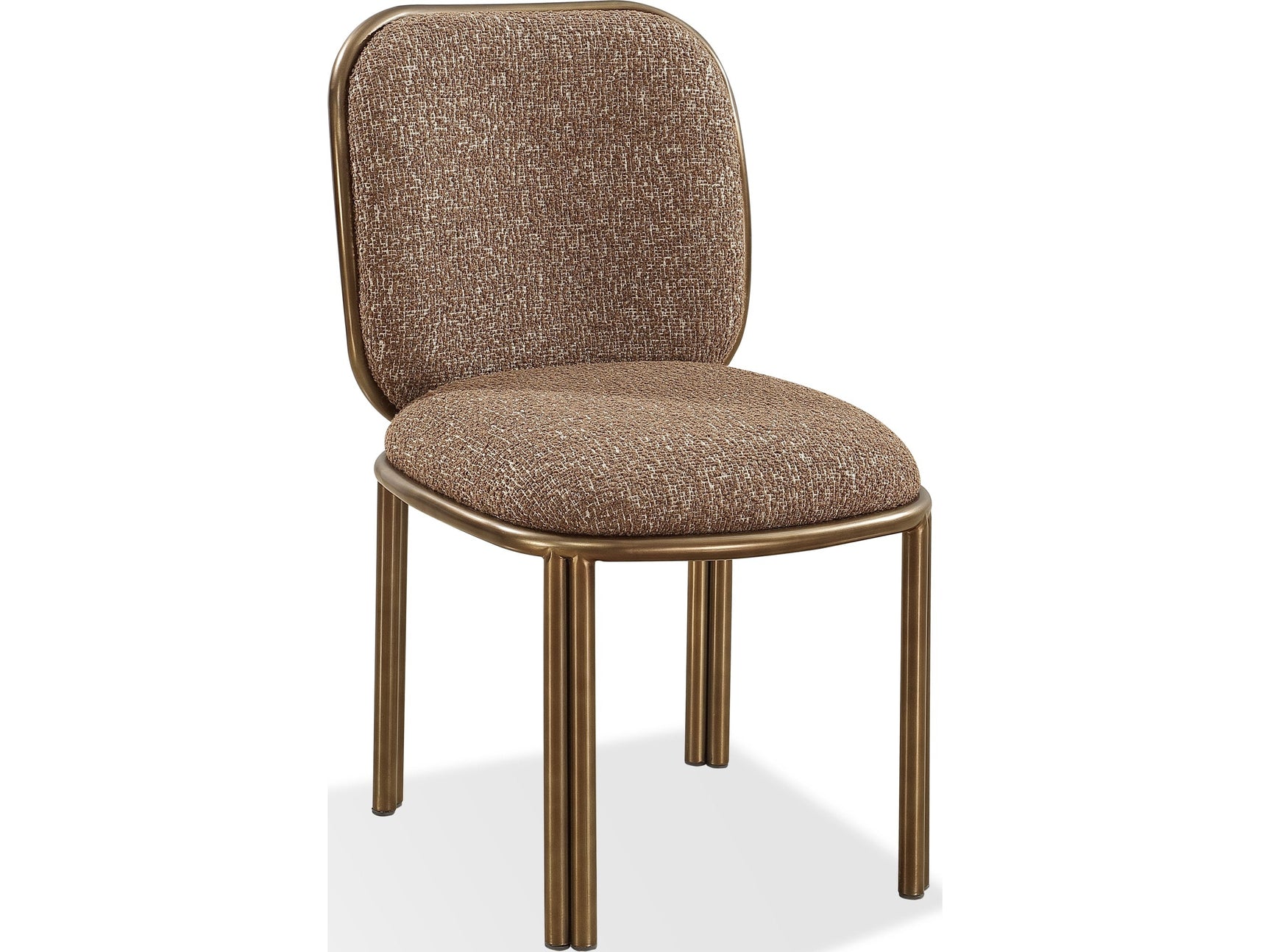 Mataranka Giraffe/Brushed Golden Dining Chair (Set of 2) - Ornate Home