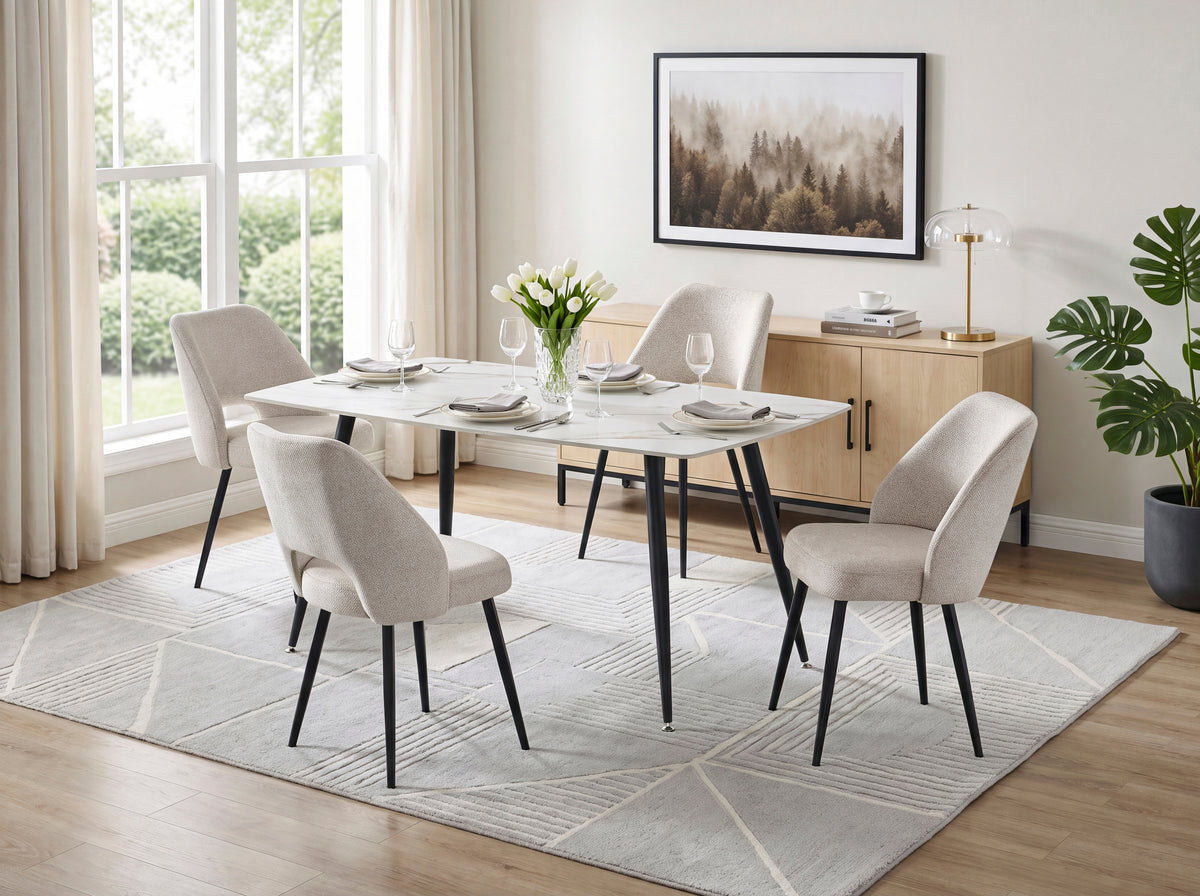 Matea Brown Side Chair - Ornate Home