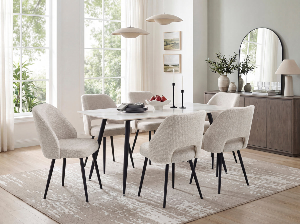 Matea Brown Side Chair - Ornate Home
