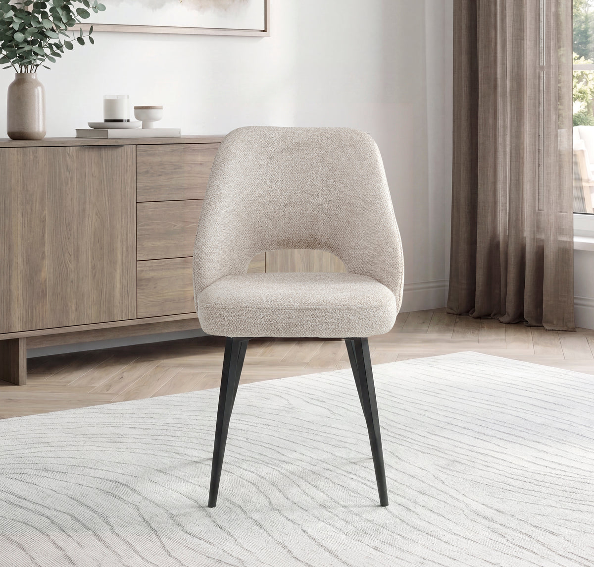 Matea Brown Side Chair - Ornate Home