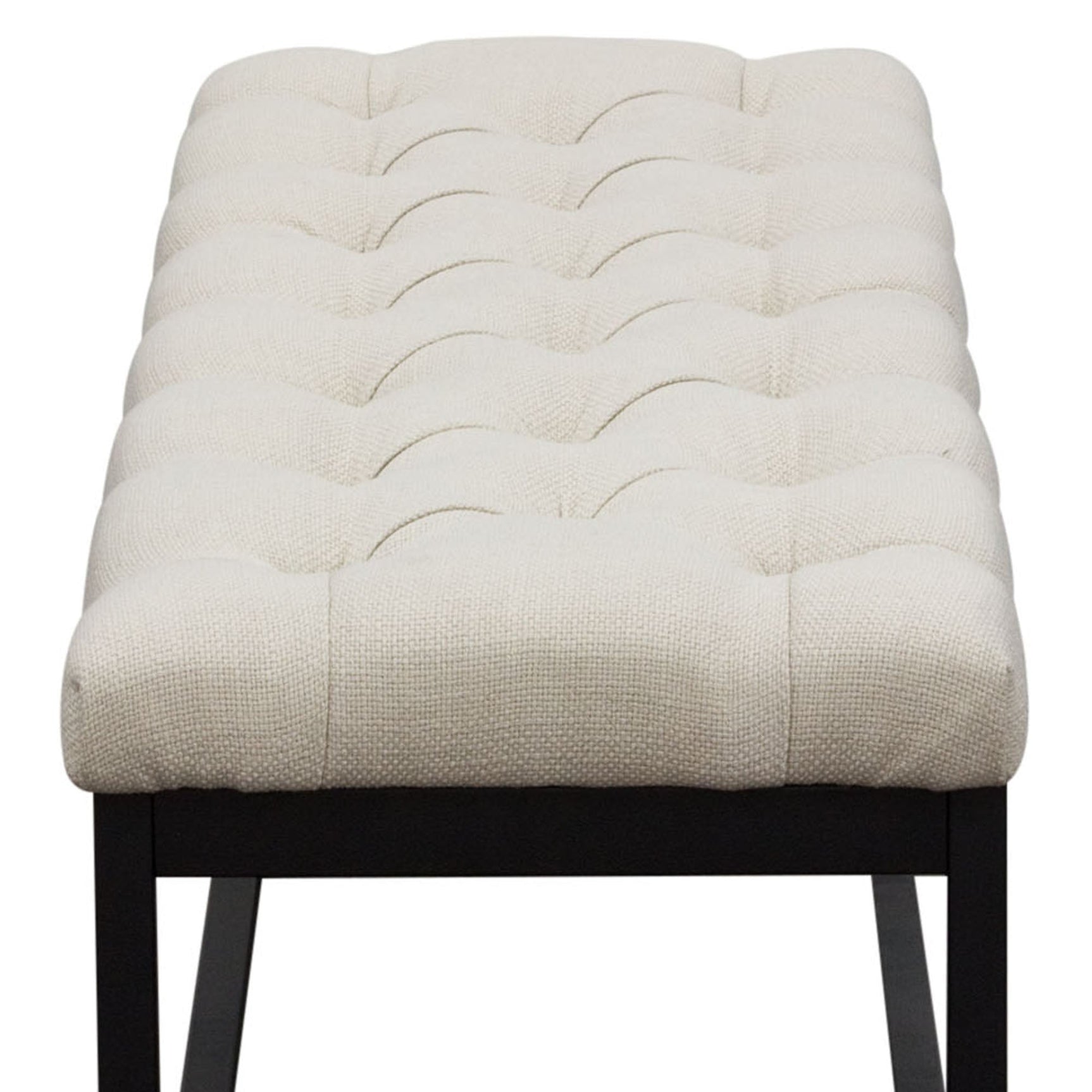 Mateo Small Sand Tufted Bench - Ornate Home