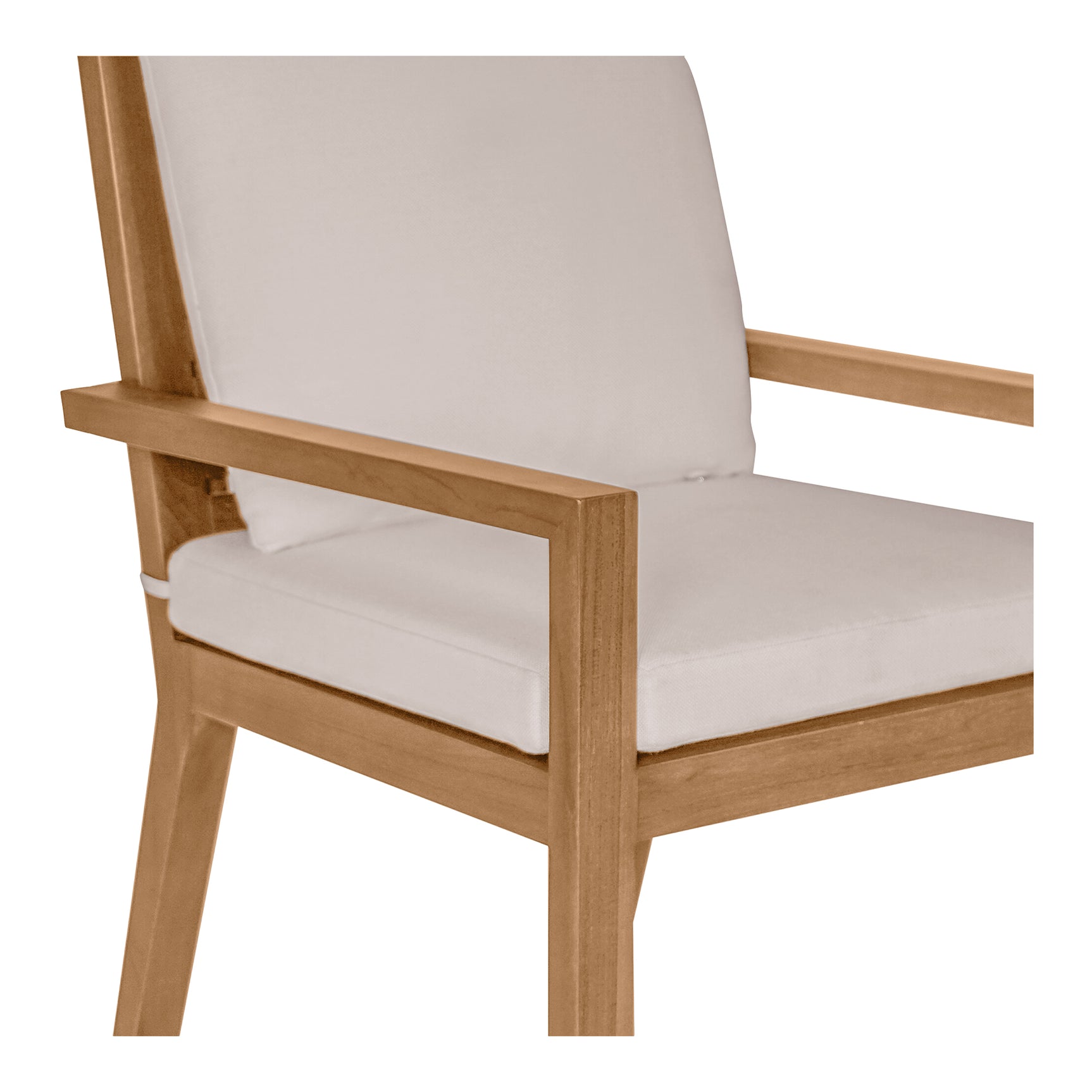 Mateo White Outdoor Dining Chair - Ornate Home
