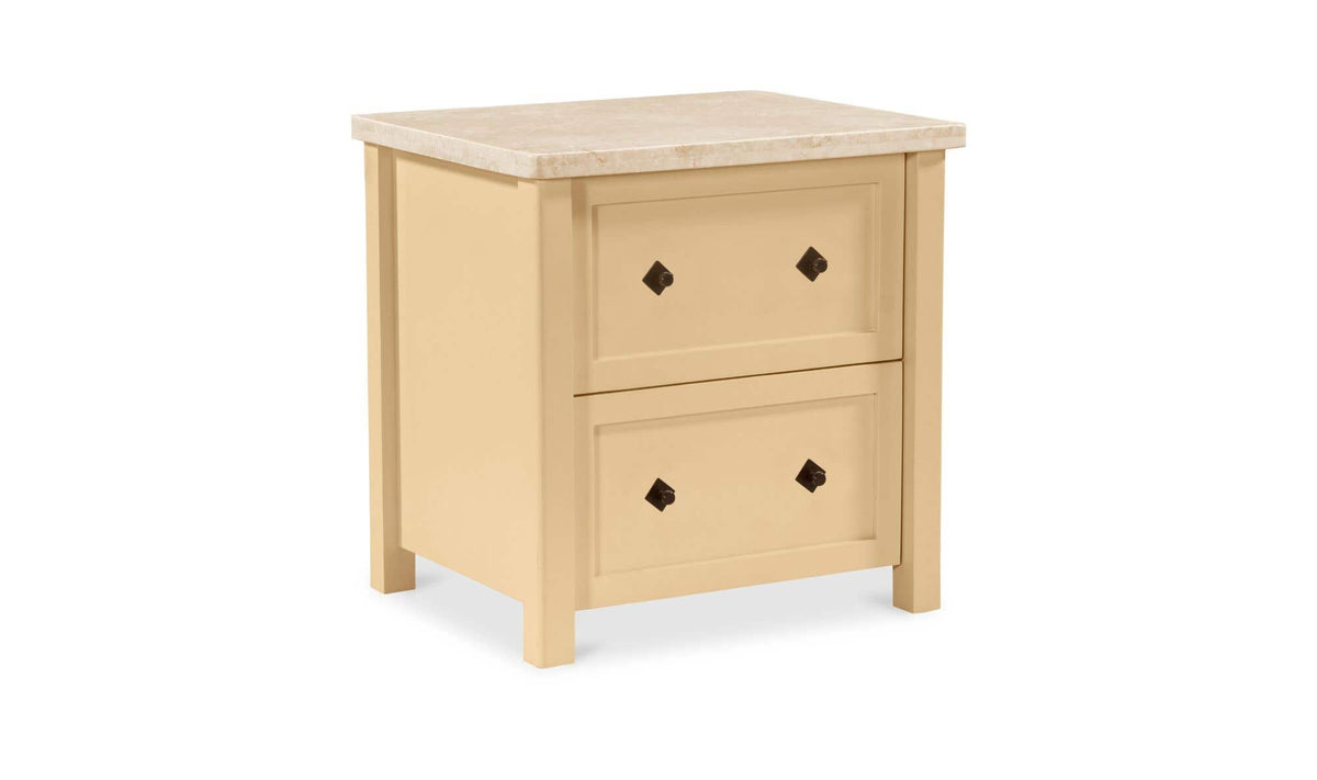 Matilda Butter Yellow Nightstand - Ornate Home