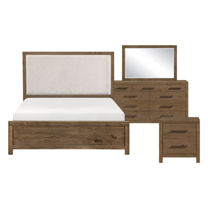 Matisse Beige 4pc Bedroom Set - Ornate Home