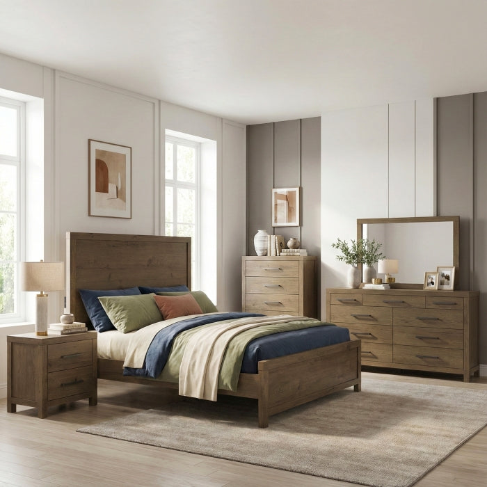 Matisse Brown California King Bed - Ornate Home