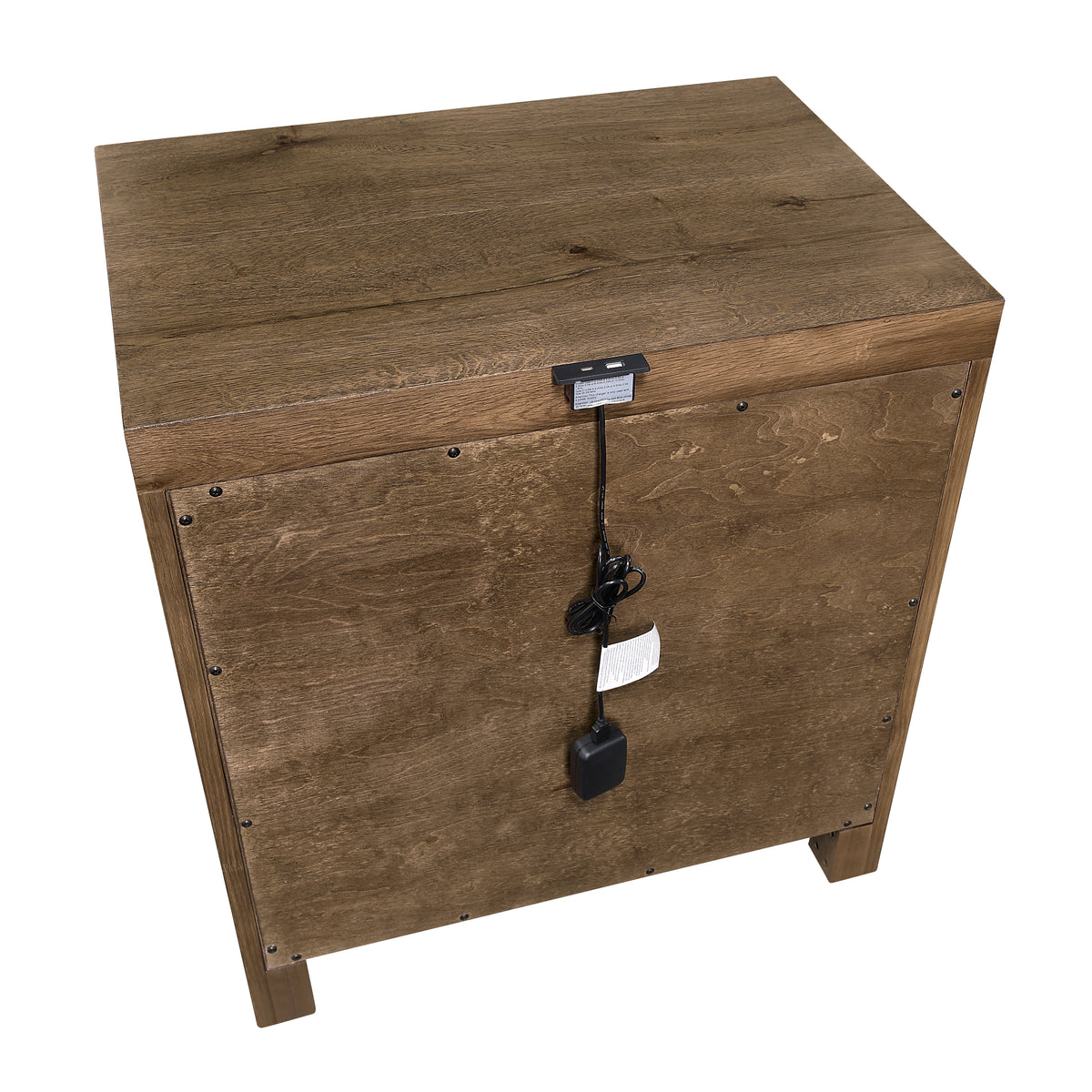 Matisse Brown Nightstand - Ornate Home