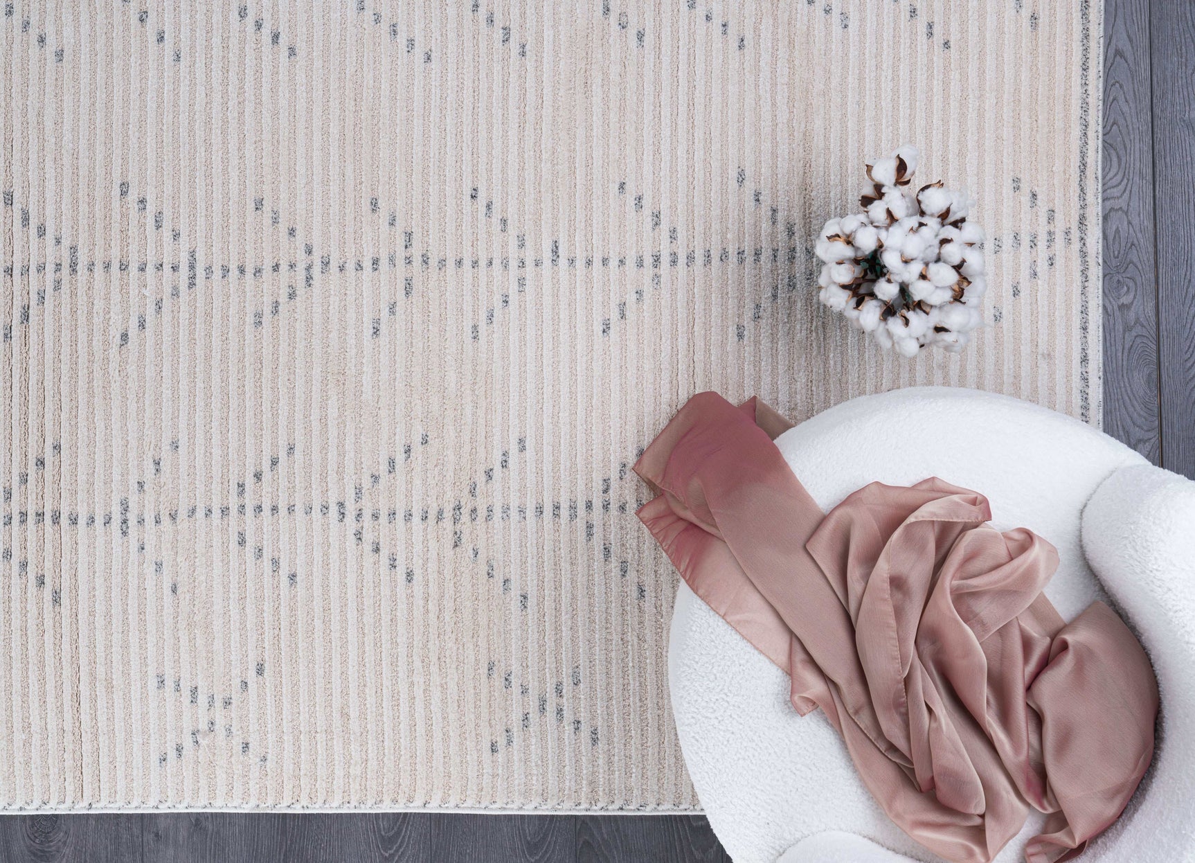 Matisse Woven Non-Slip Indoor Branch Line Area Rug - Ornate Home