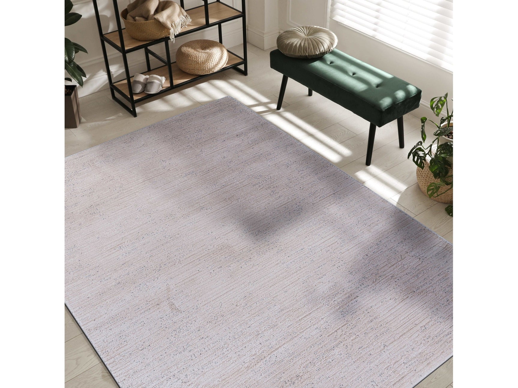 Matisse Woven Non-Slip Indoor Minimal Texture Area Rug - Ornate Home