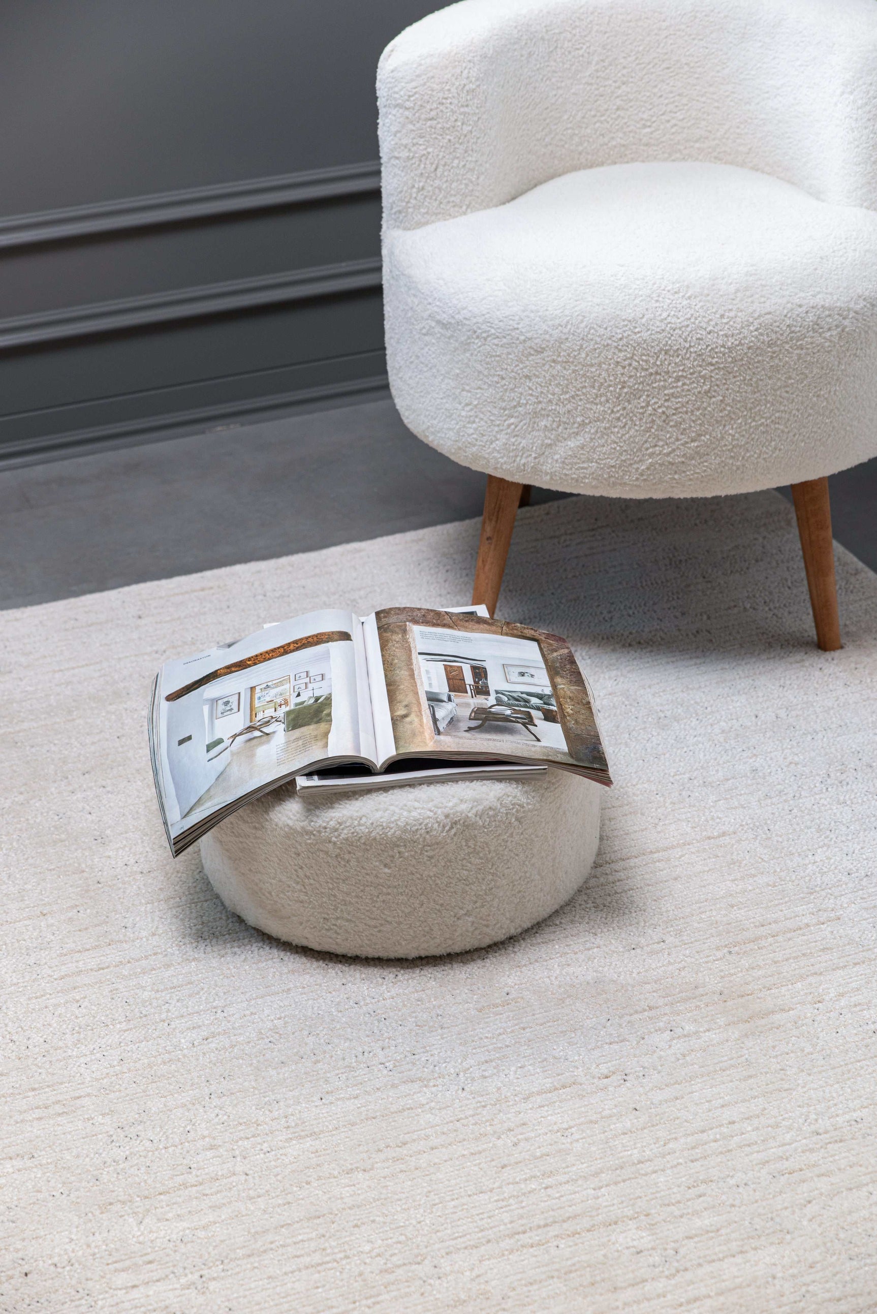 Matisse Woven Non-Slip Indoor Minimal Texture Area Rug - Ornate Home