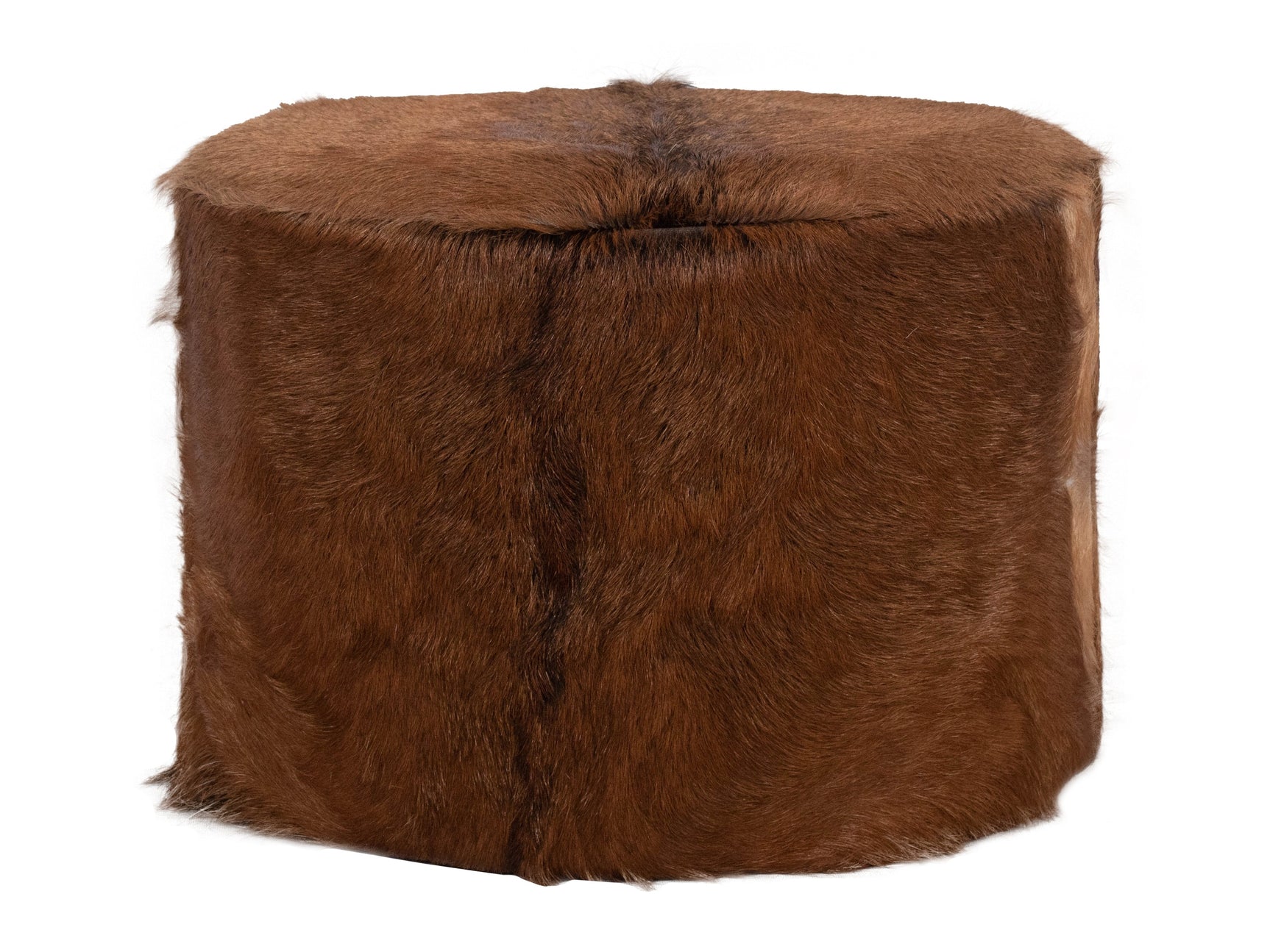 Matola Acorn Large Round Ottoman - Ornate Home