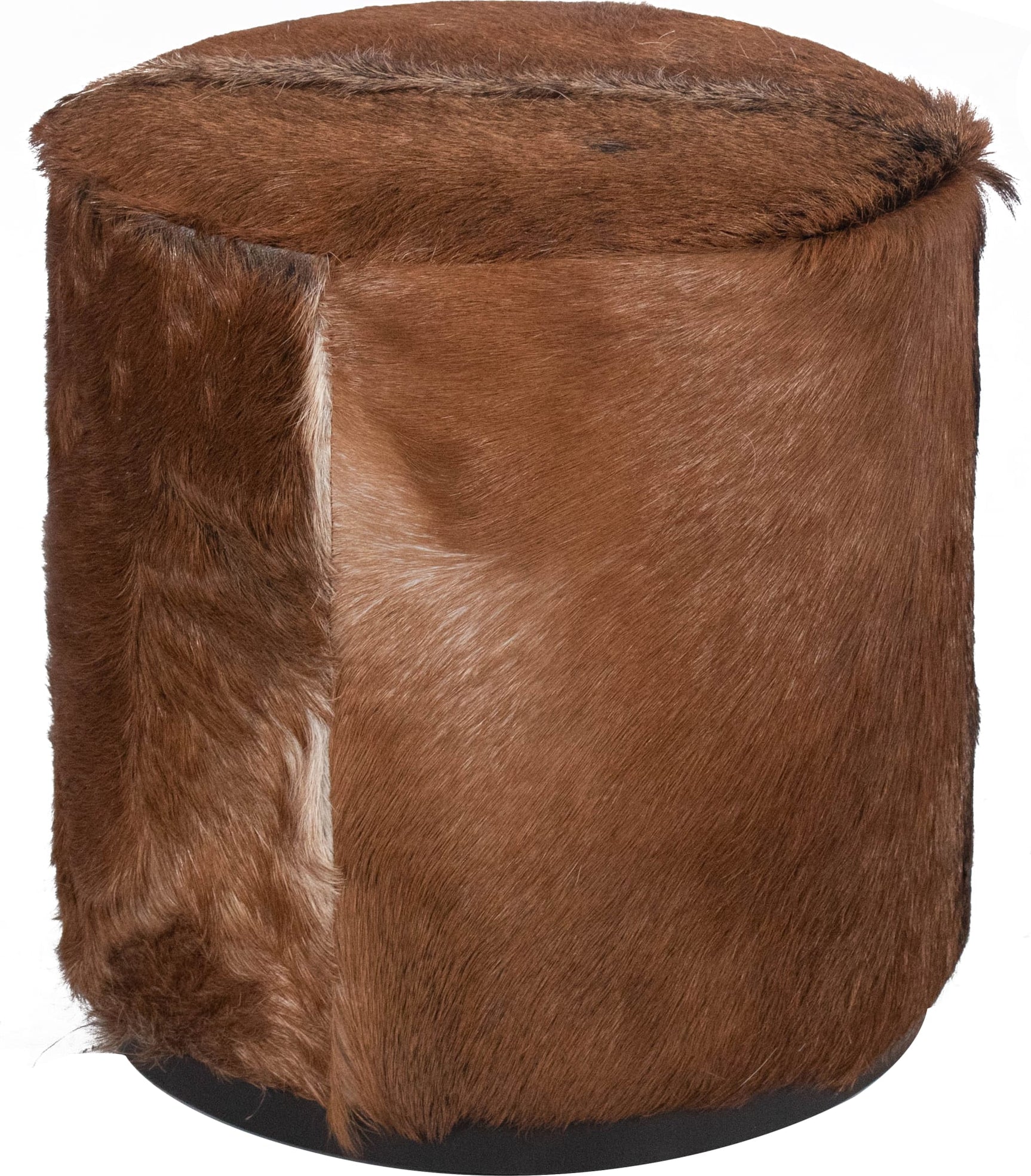 Matola Acorn Small Round Ottoman - Ornate Home