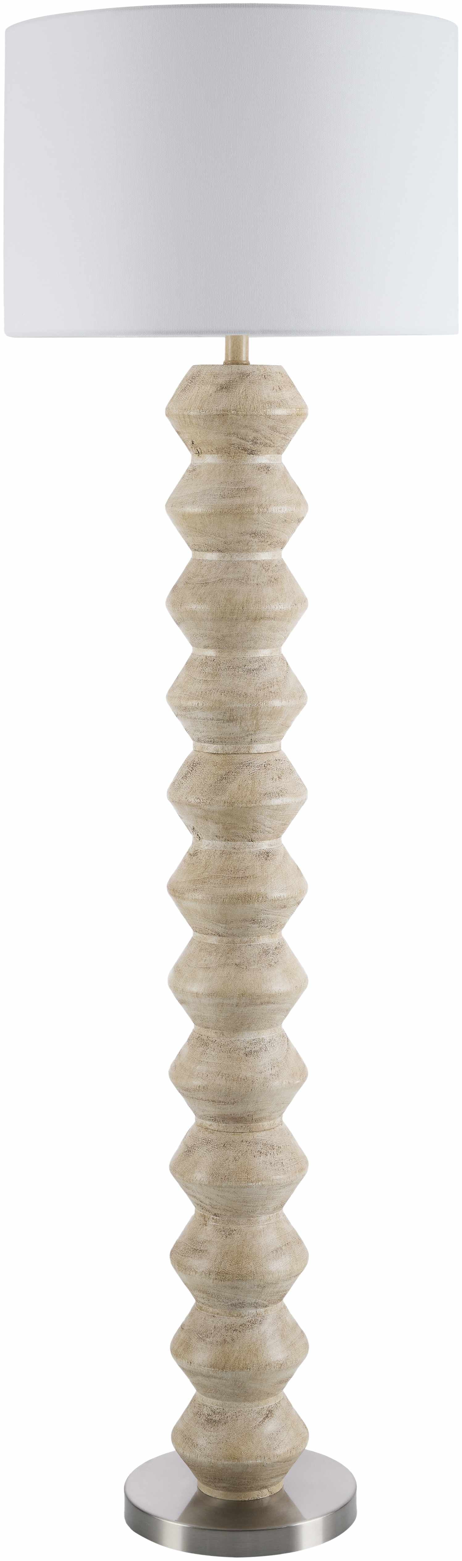 Matozinhos Ivory Floor Lamp - Ornate Home