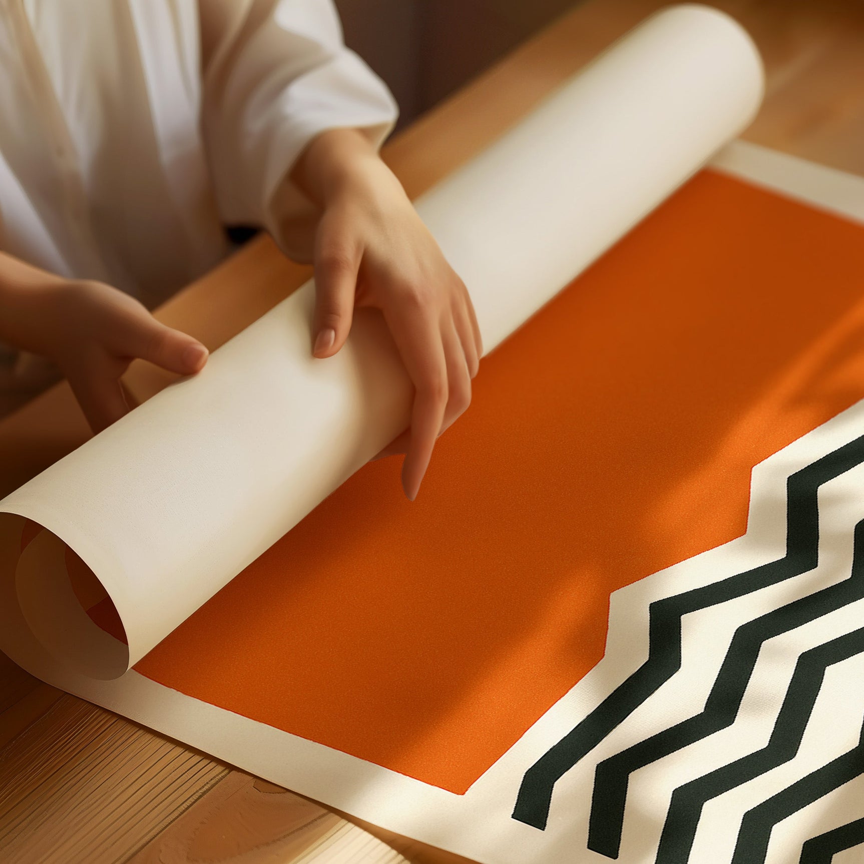 Bold Geometric Abstract Art Print