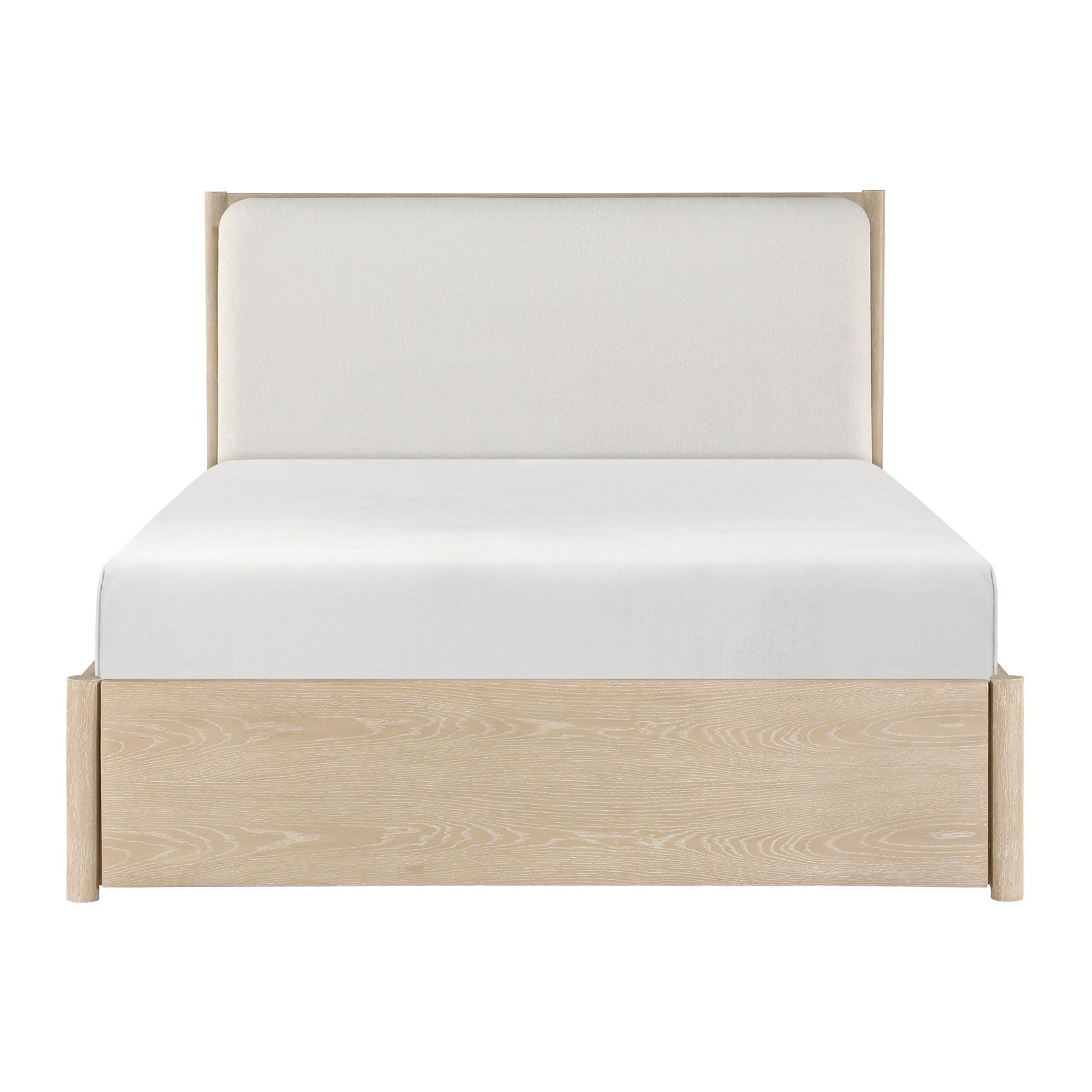 Matteo Light Oak Ceruse/Oyster 5-Piece Queen Bedroom Set - Ornate Home