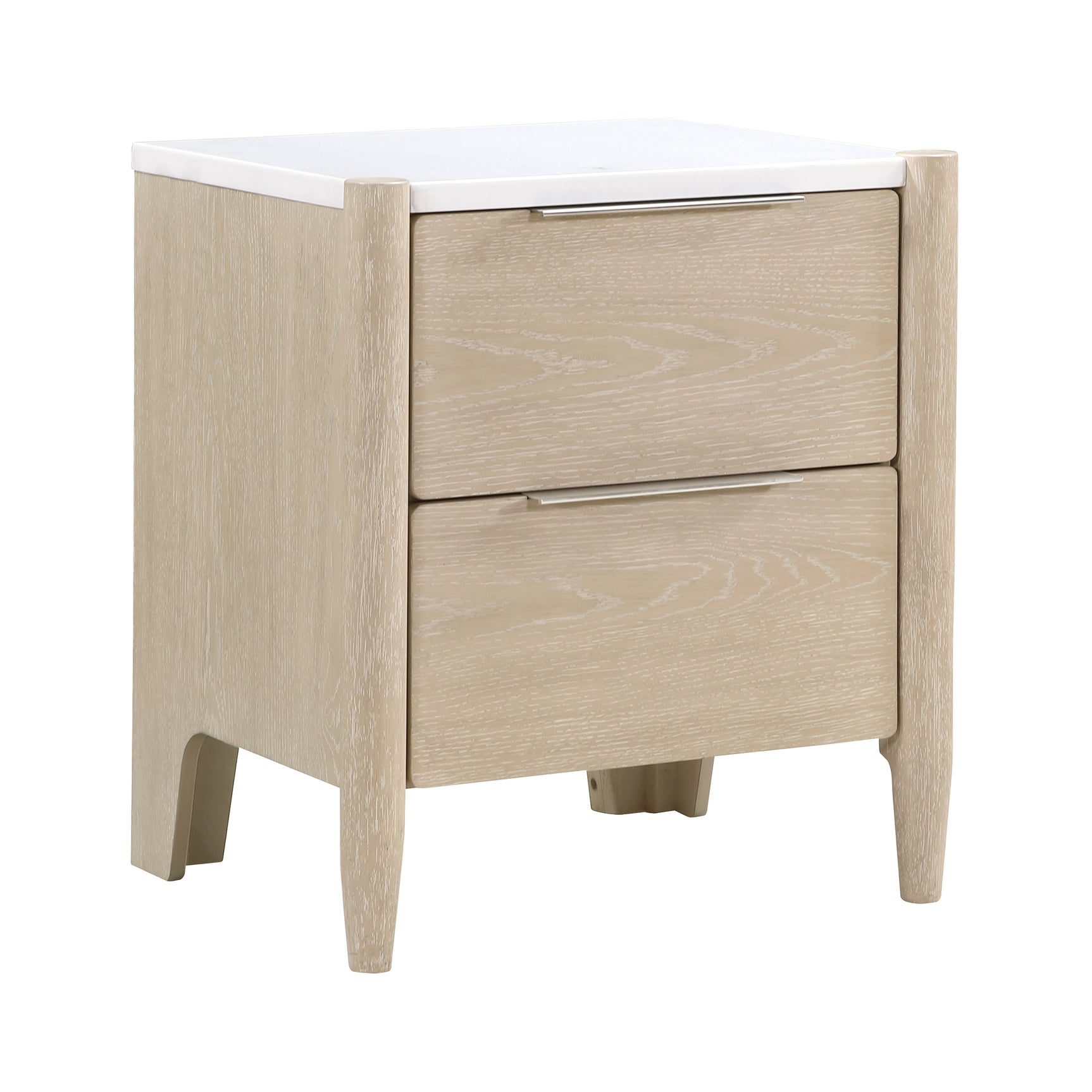 Matteo Light Oak Nightstand - Ornate Home