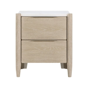 Matteo Light Oak Nightstand - Ornate Home