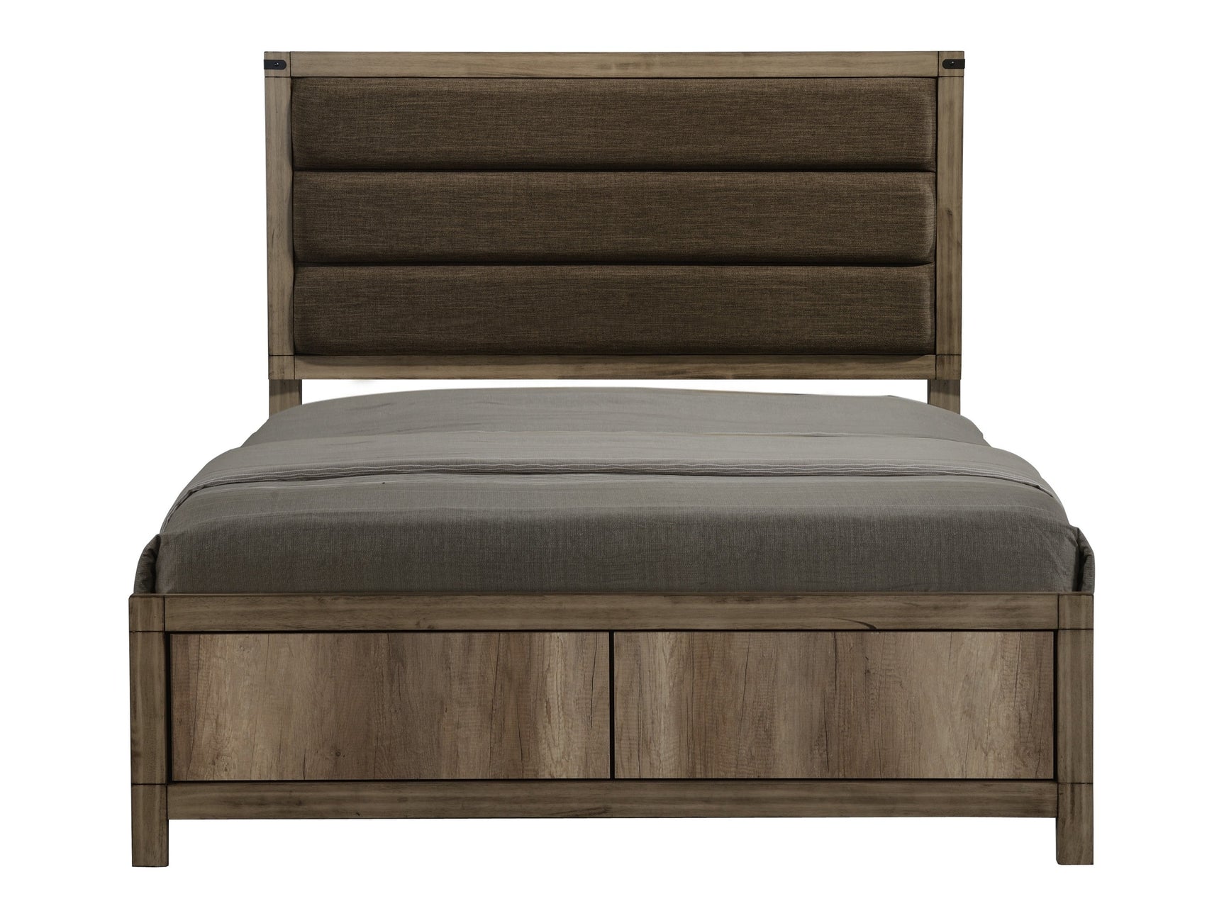 Matteo Weathered Gray Panel Bedroom Set - Ornate Home