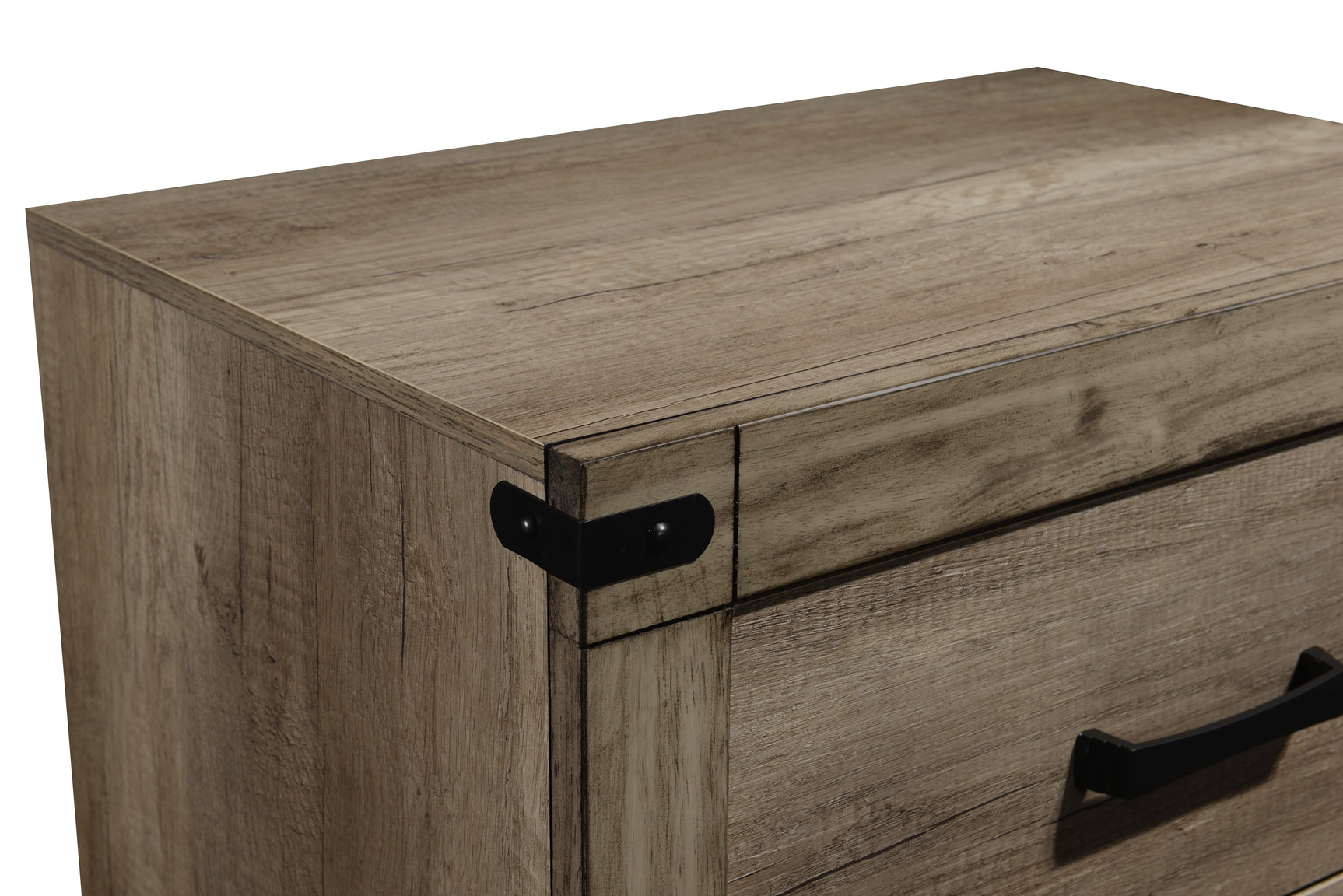 Matteo Weathered Gray Panel Bedroom Set - Ornate Home