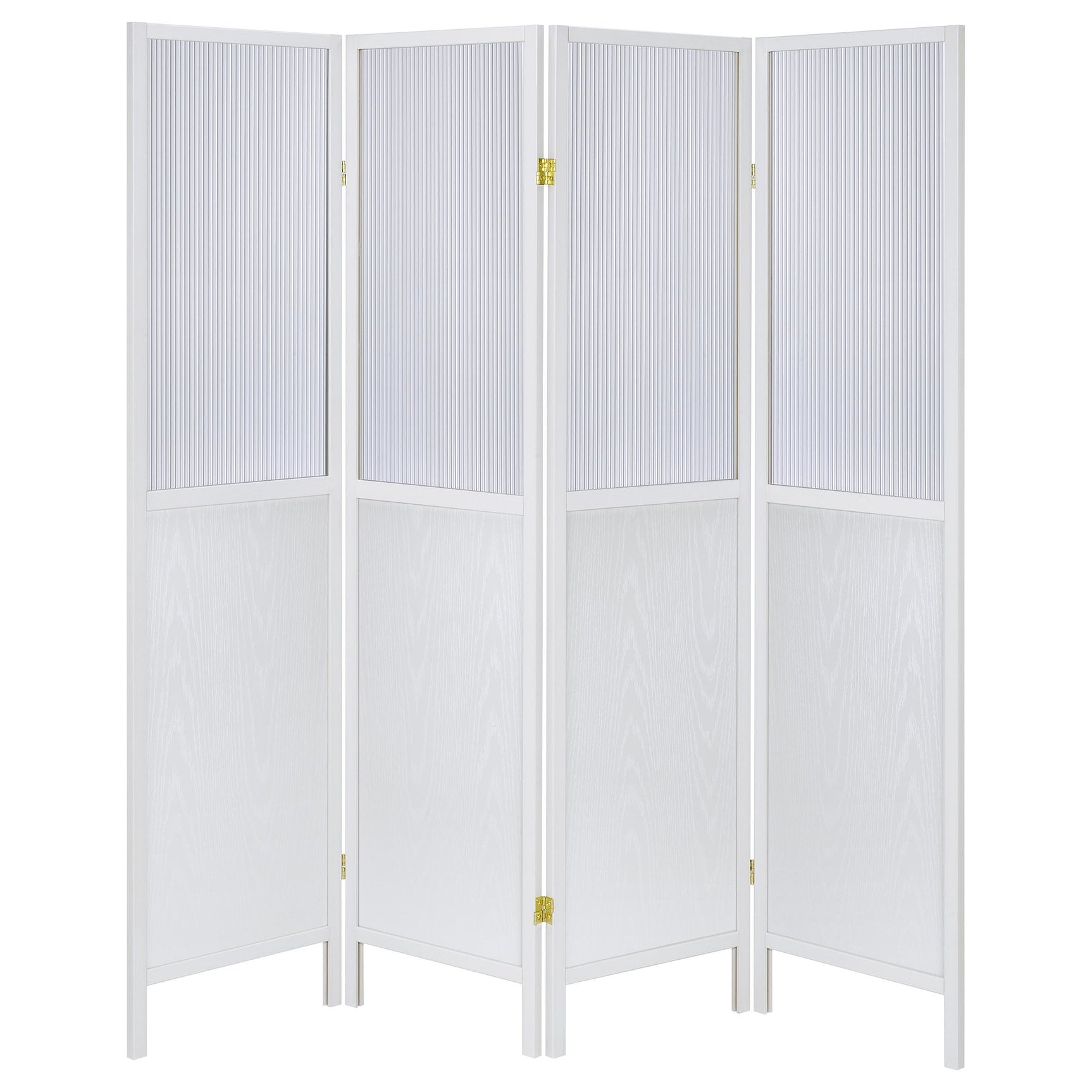 Mattison White Room Divider - Ornate Home