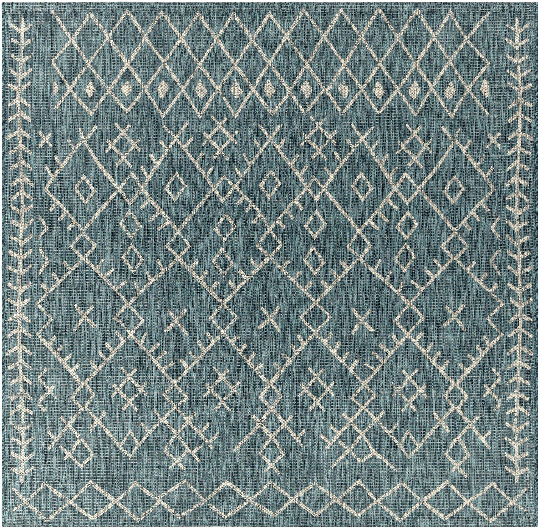 Maunawili Aqua Nordic Outdoor Rug - Ornate Home