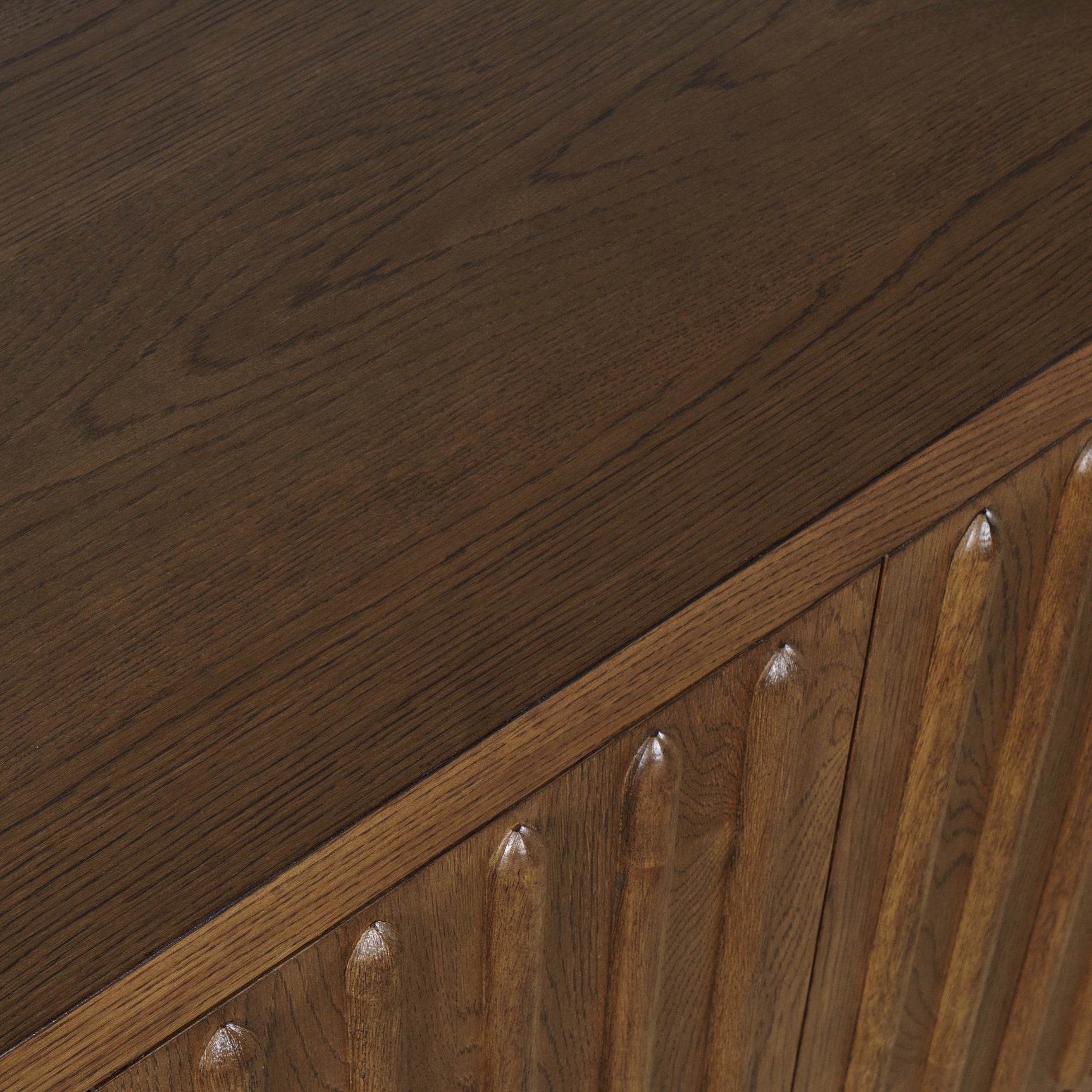Maven Chestnut Cabinet - Ornate Home